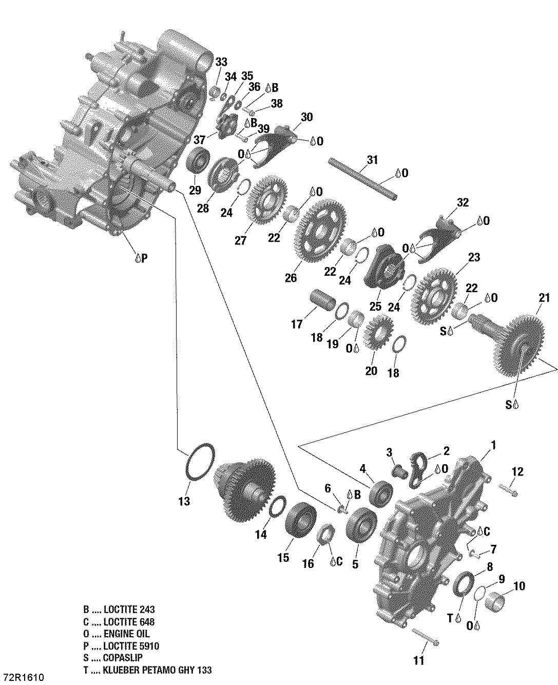 Gear Box and Components - GBPS - Commander