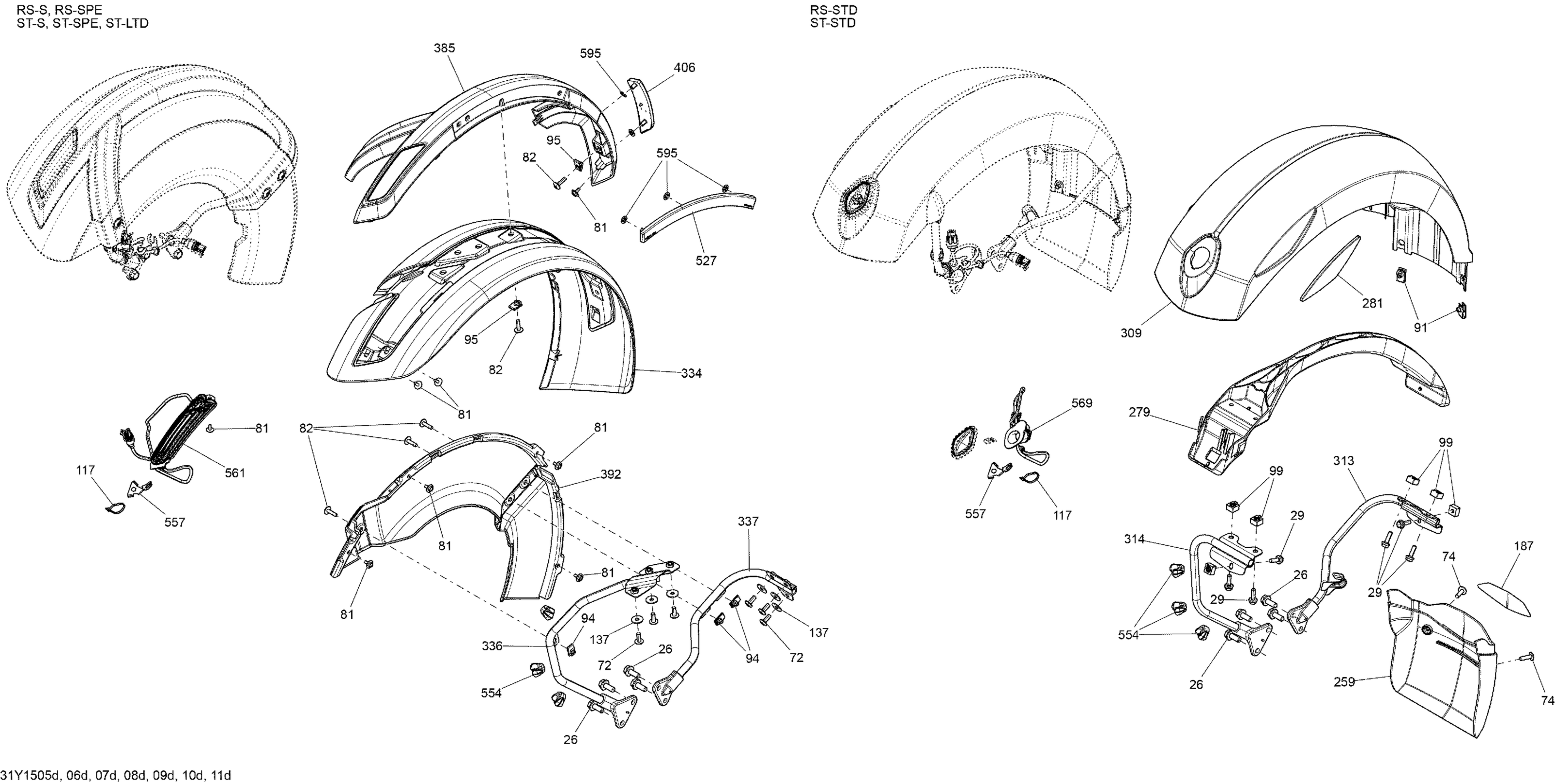 Body And Accessories Front Fender_31Y1508d