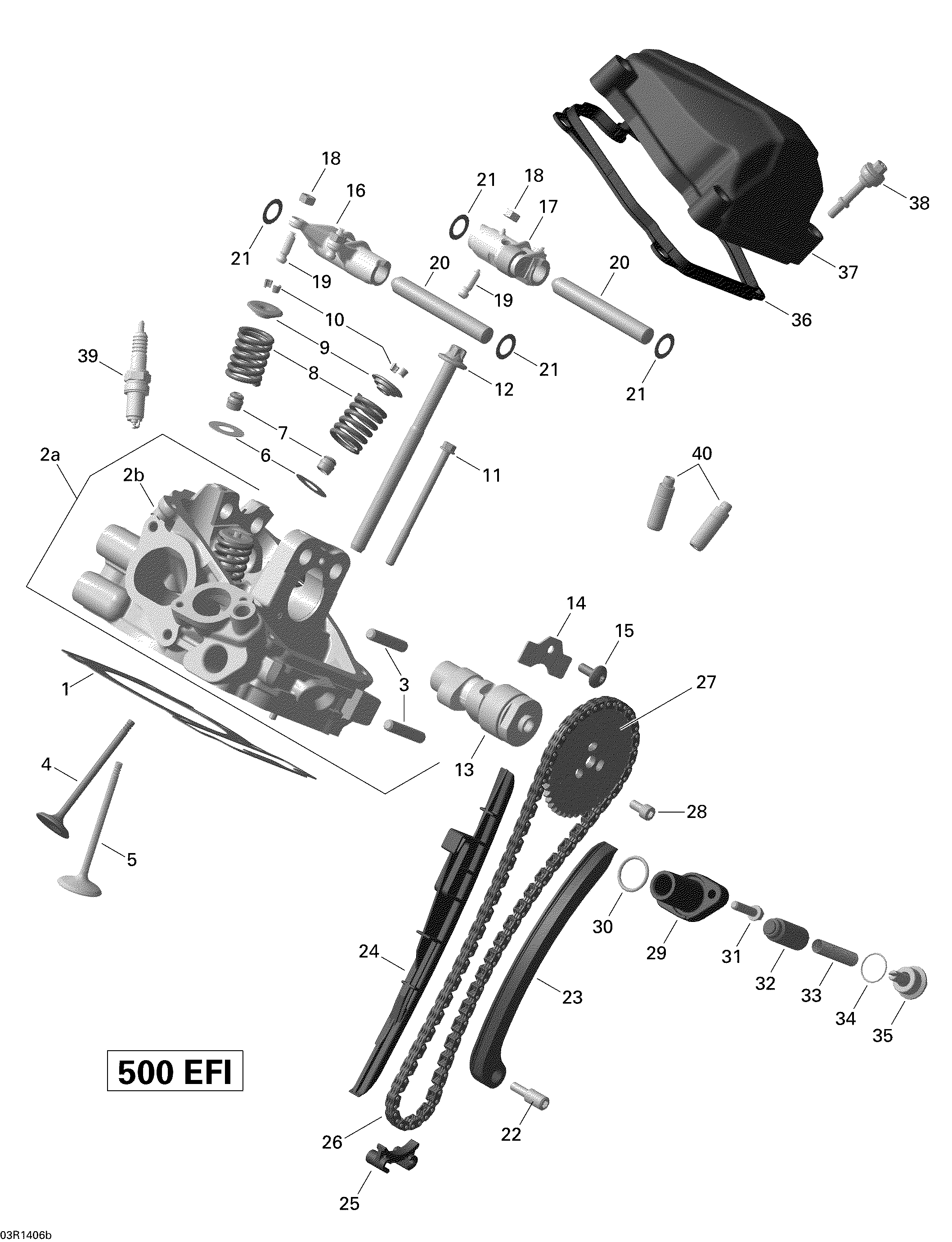 Cylinder Head, Rear