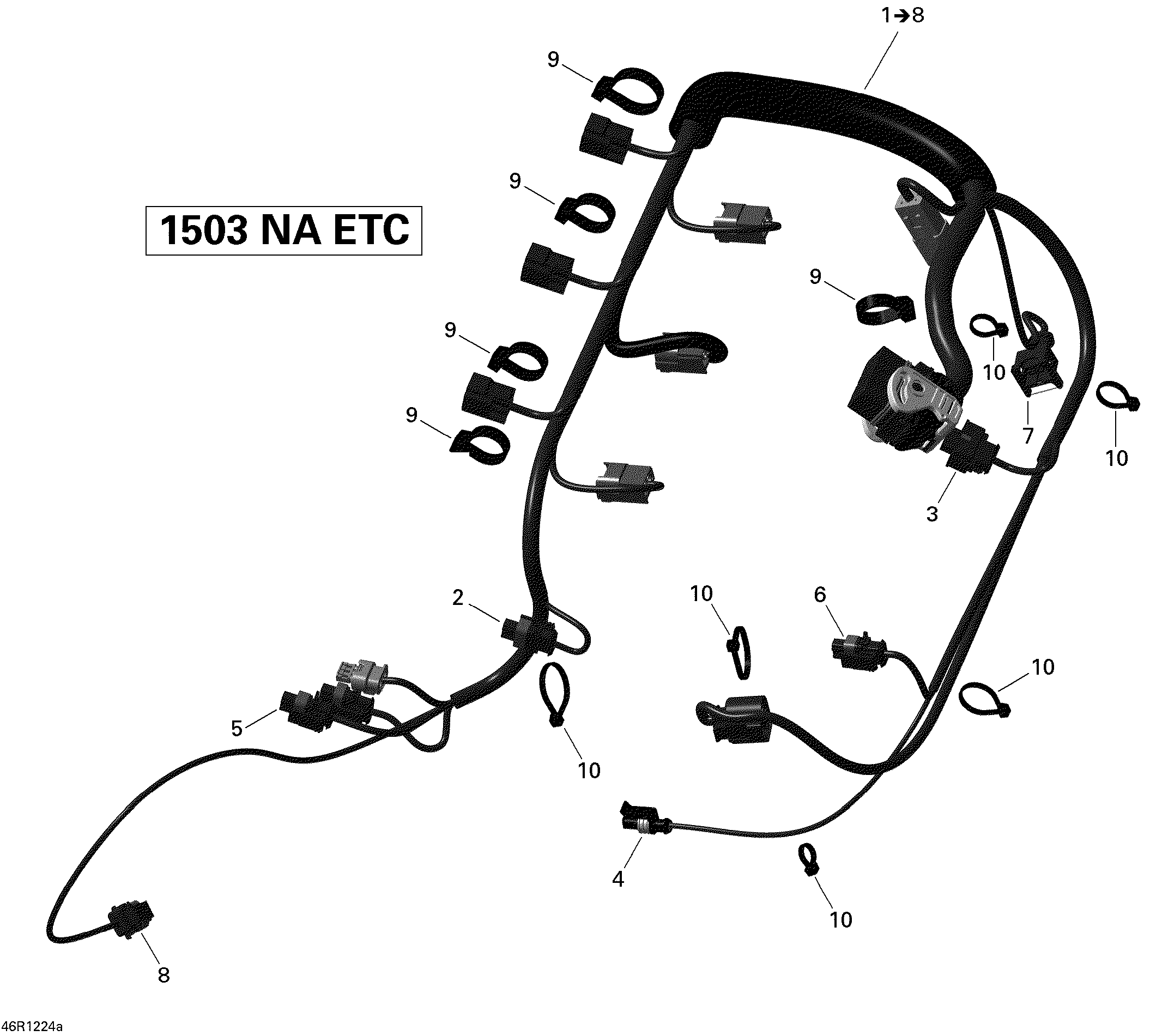 Engine Harness 3_Sea-Doo Boats