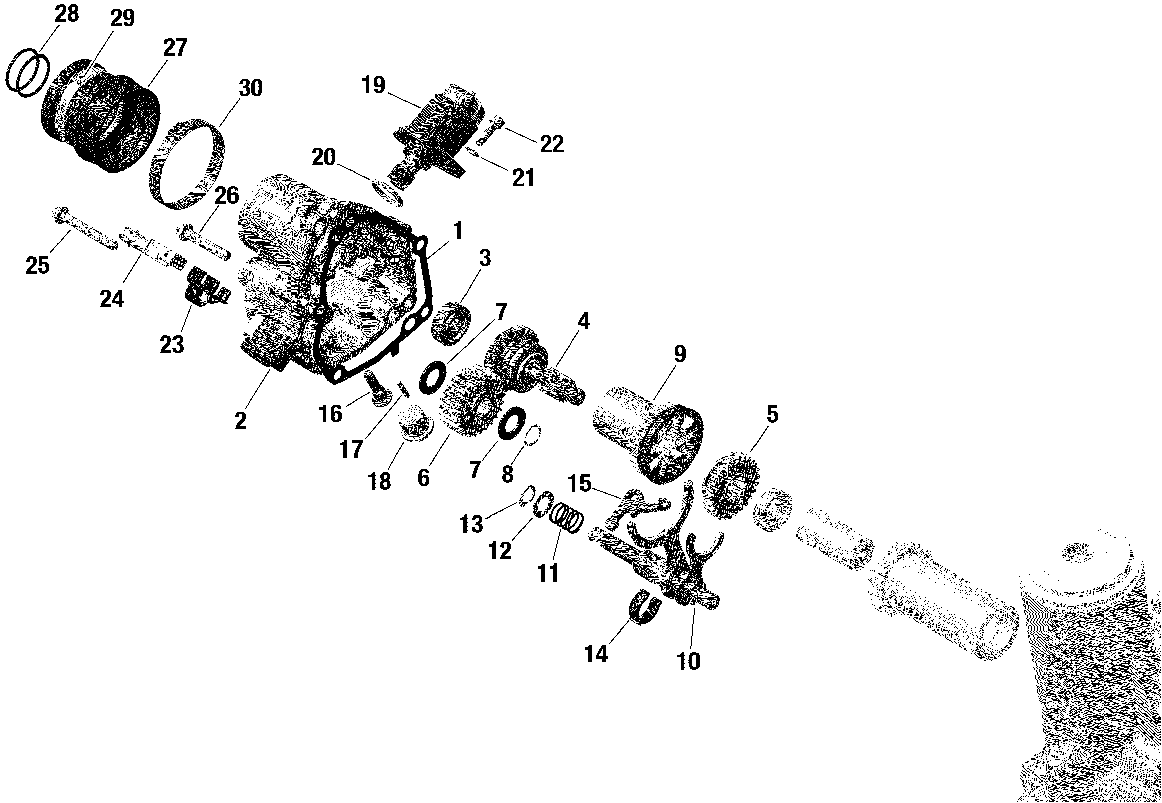 ROTAX - iDF Gearbox