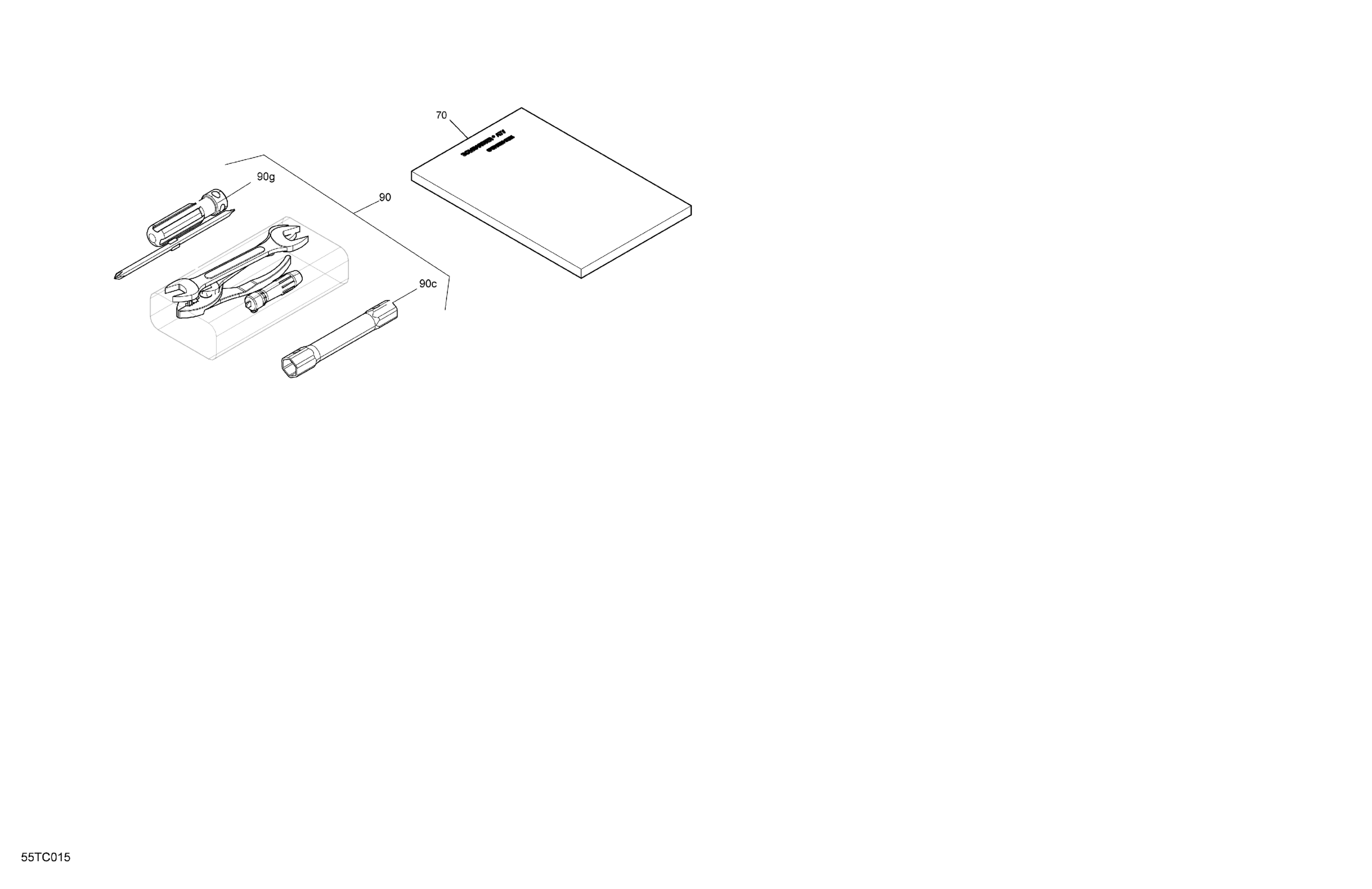 Body - Front Storage Tray