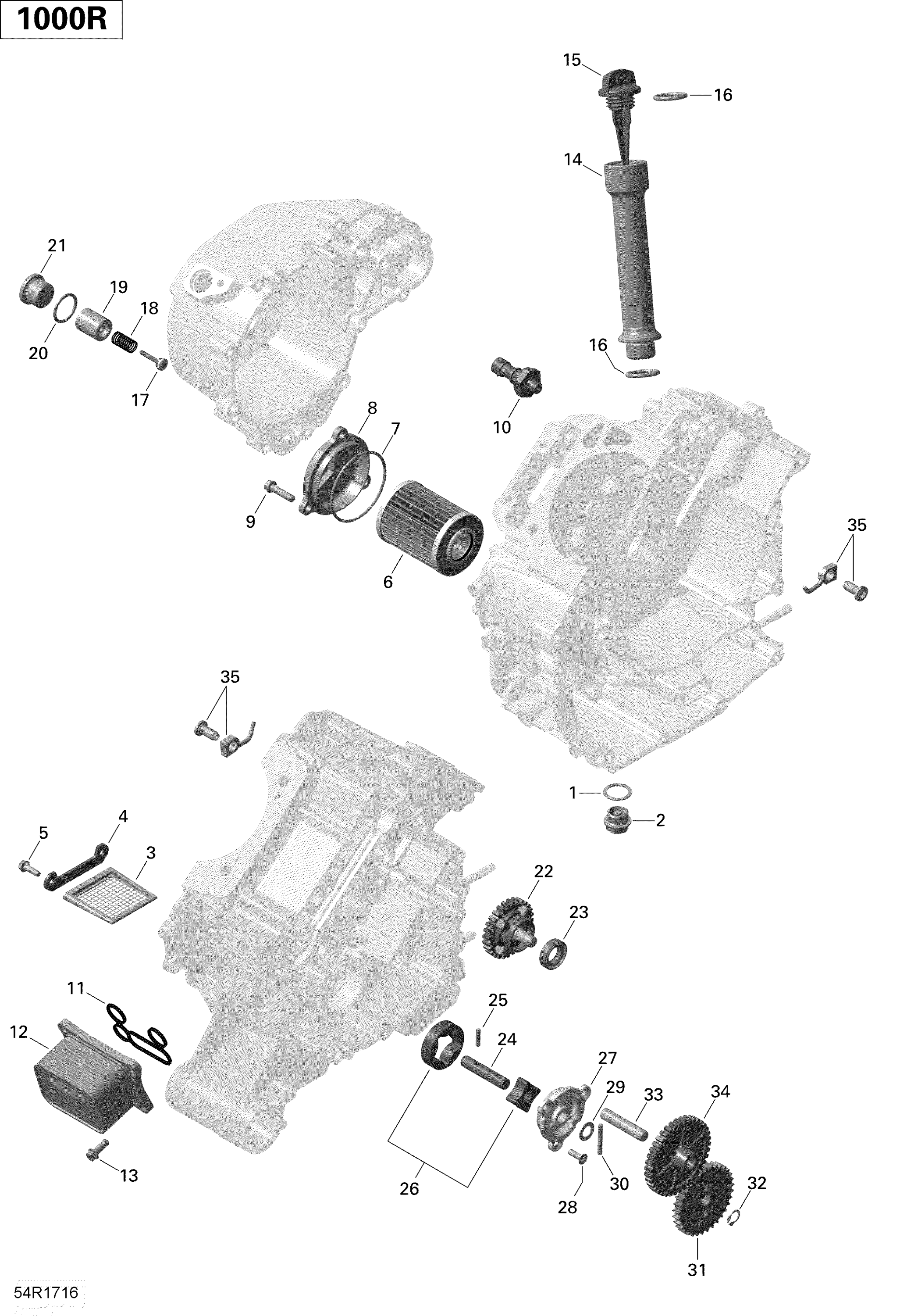 Engine Lubrication - 1000R