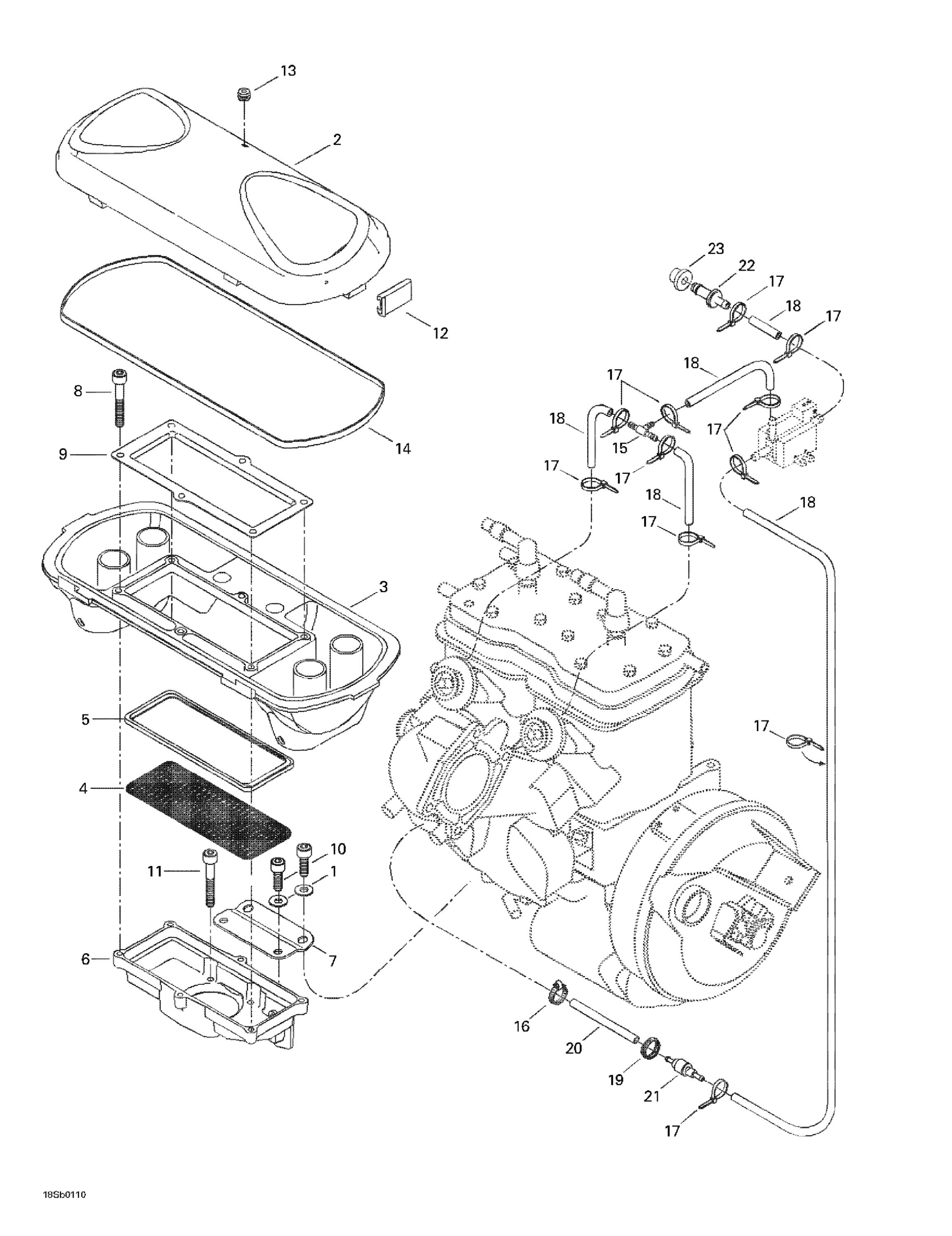 Схема узла: Air Intake System