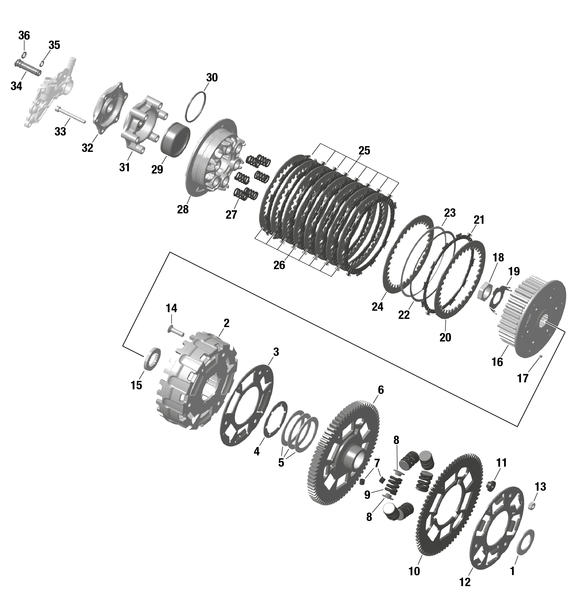 ROTAX - Clutch