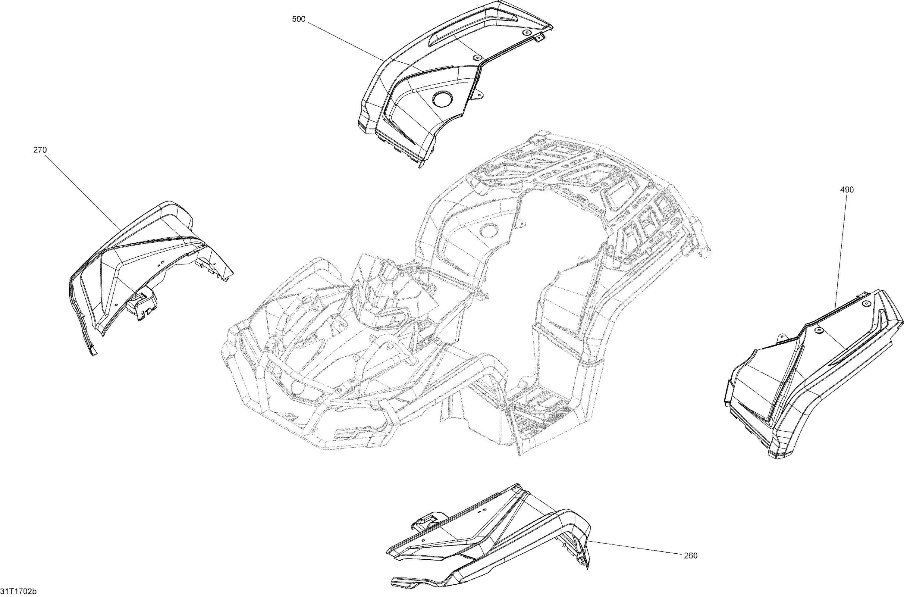 Body And Accessories - with Fenders All Models