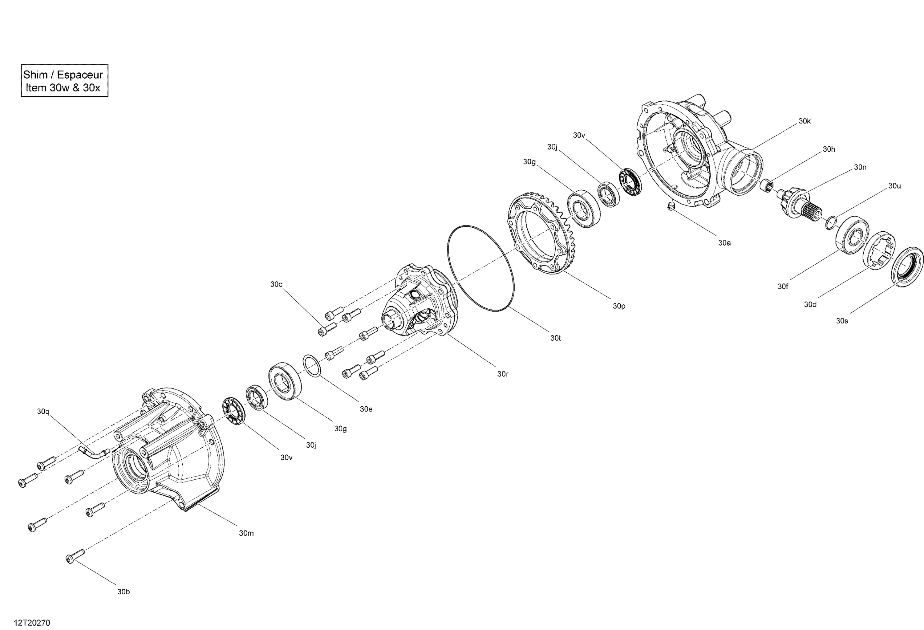 Front Drive - Differential Parts