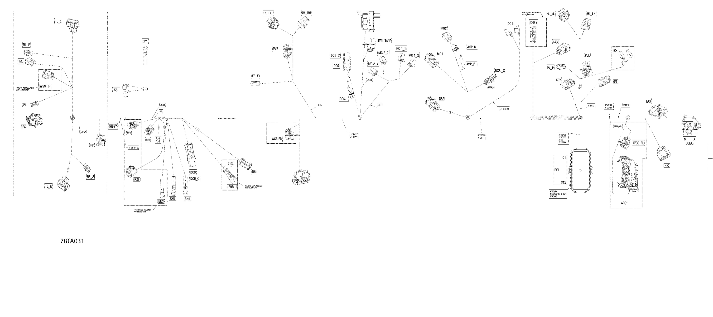 Electric - Main Harness - DPS - XU