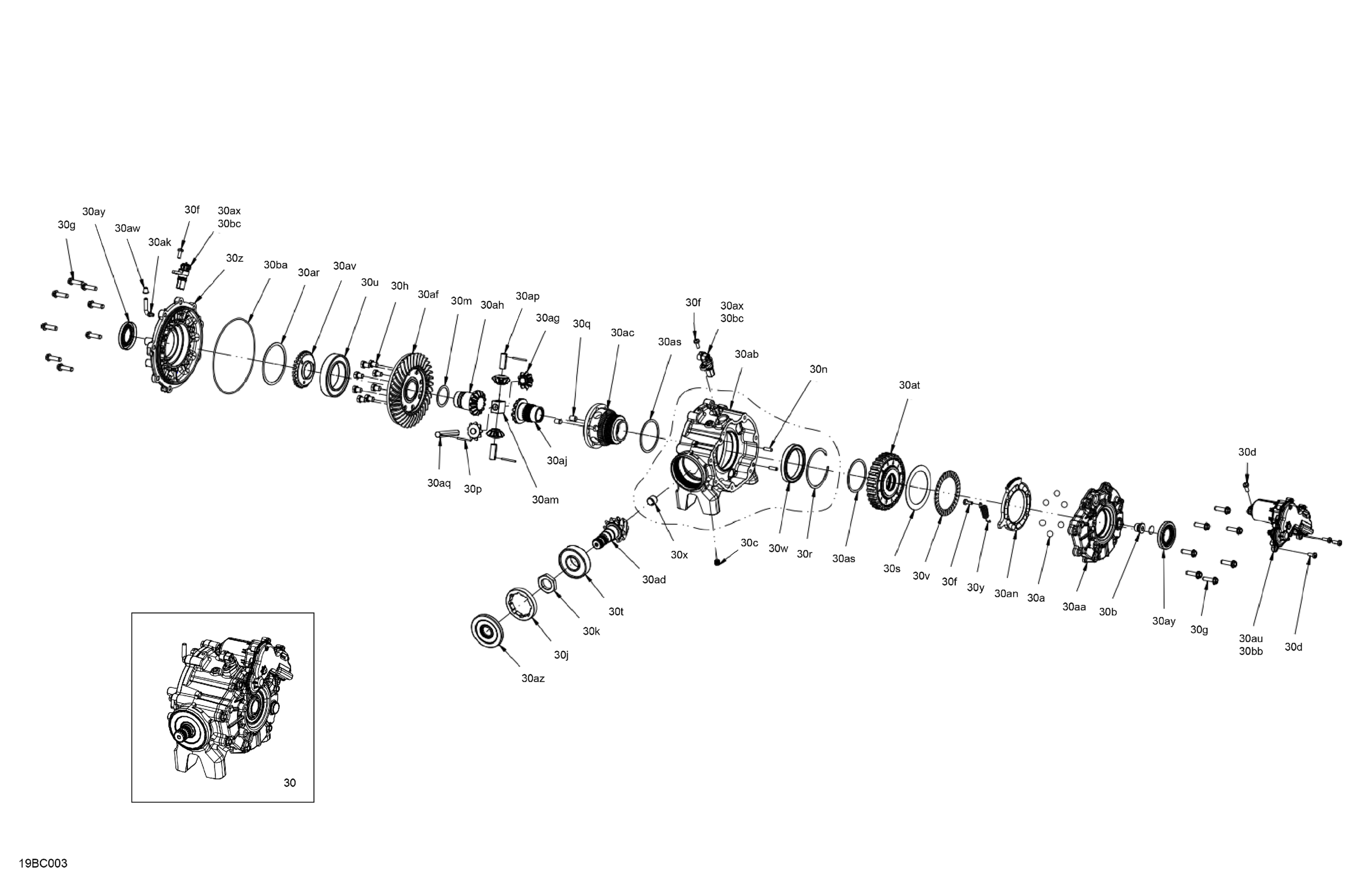 Drive - Front - Differential Parts