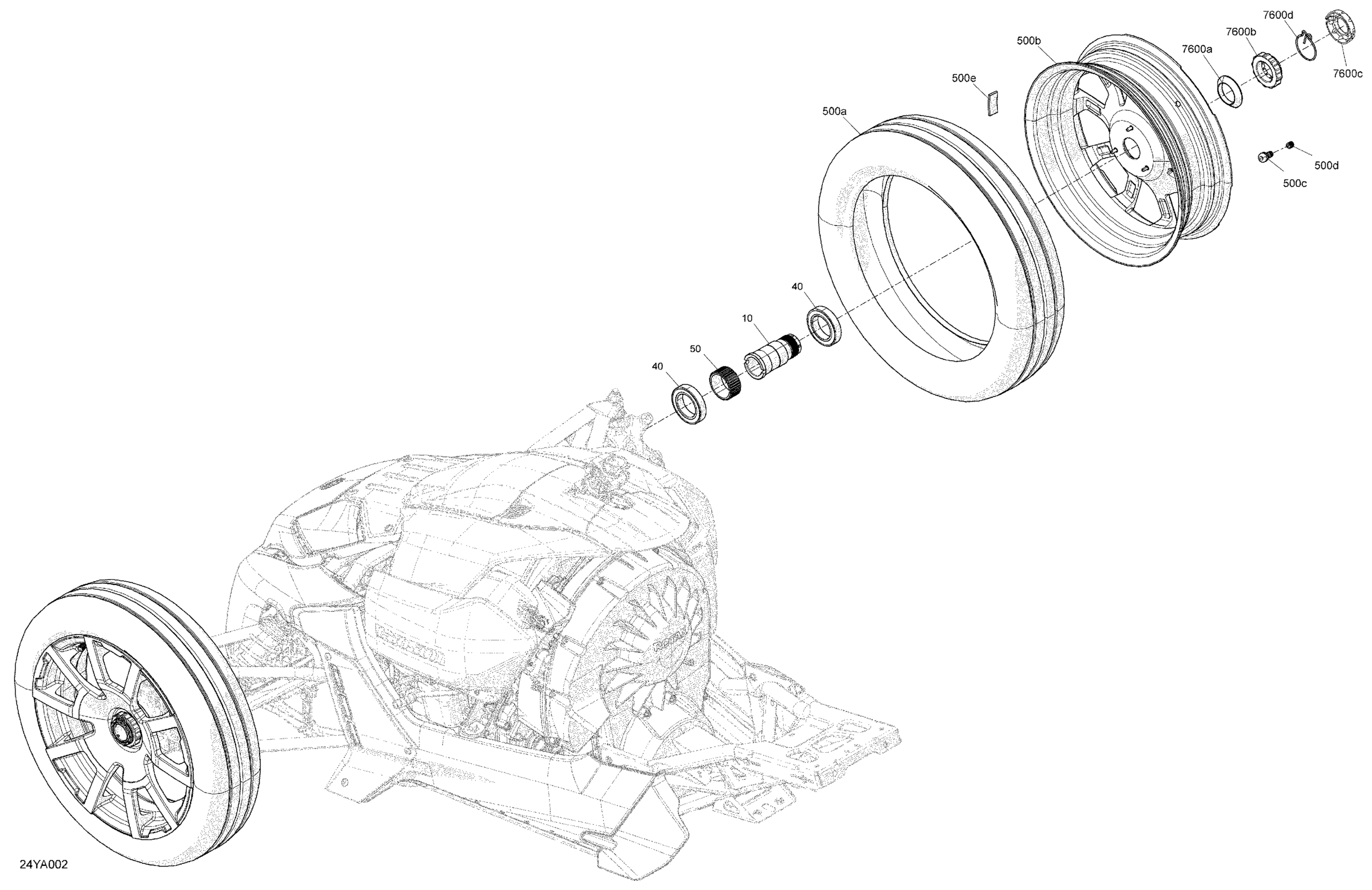 Схема узла: Drive - Front Wheels