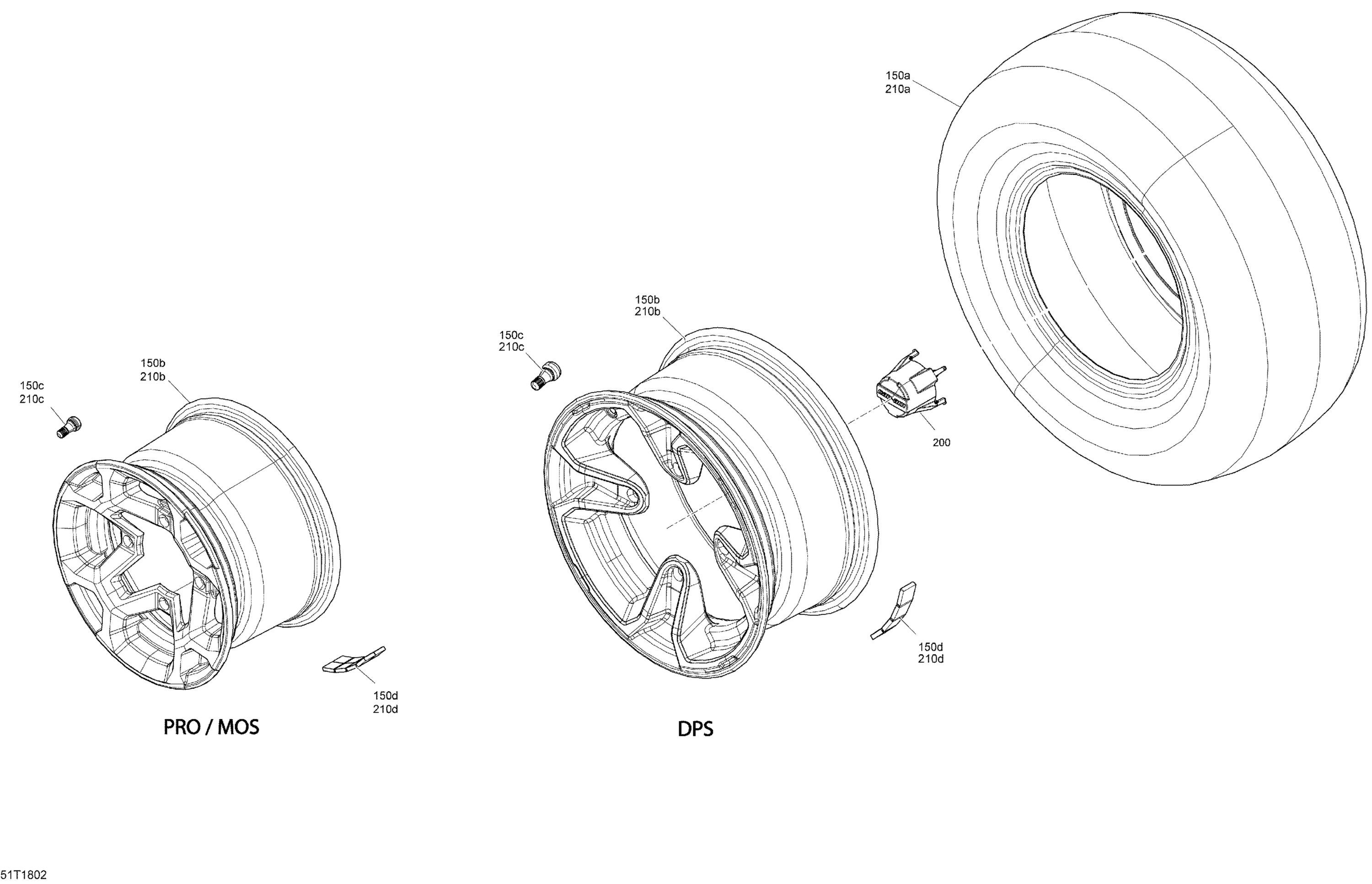 Wheels And Tires Outlander 450-570 - Package DPS