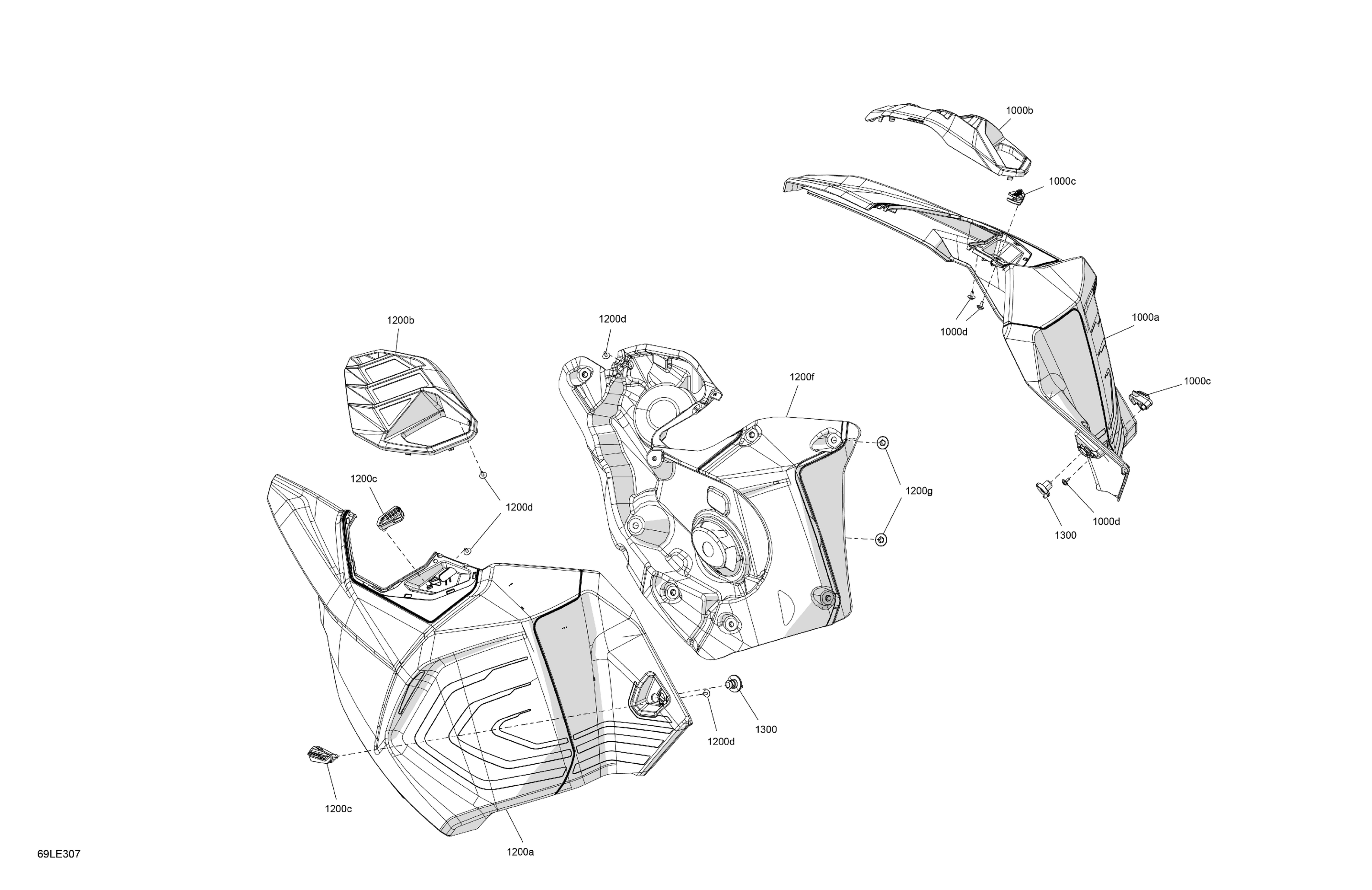 Схема узла: Body - Side Panels