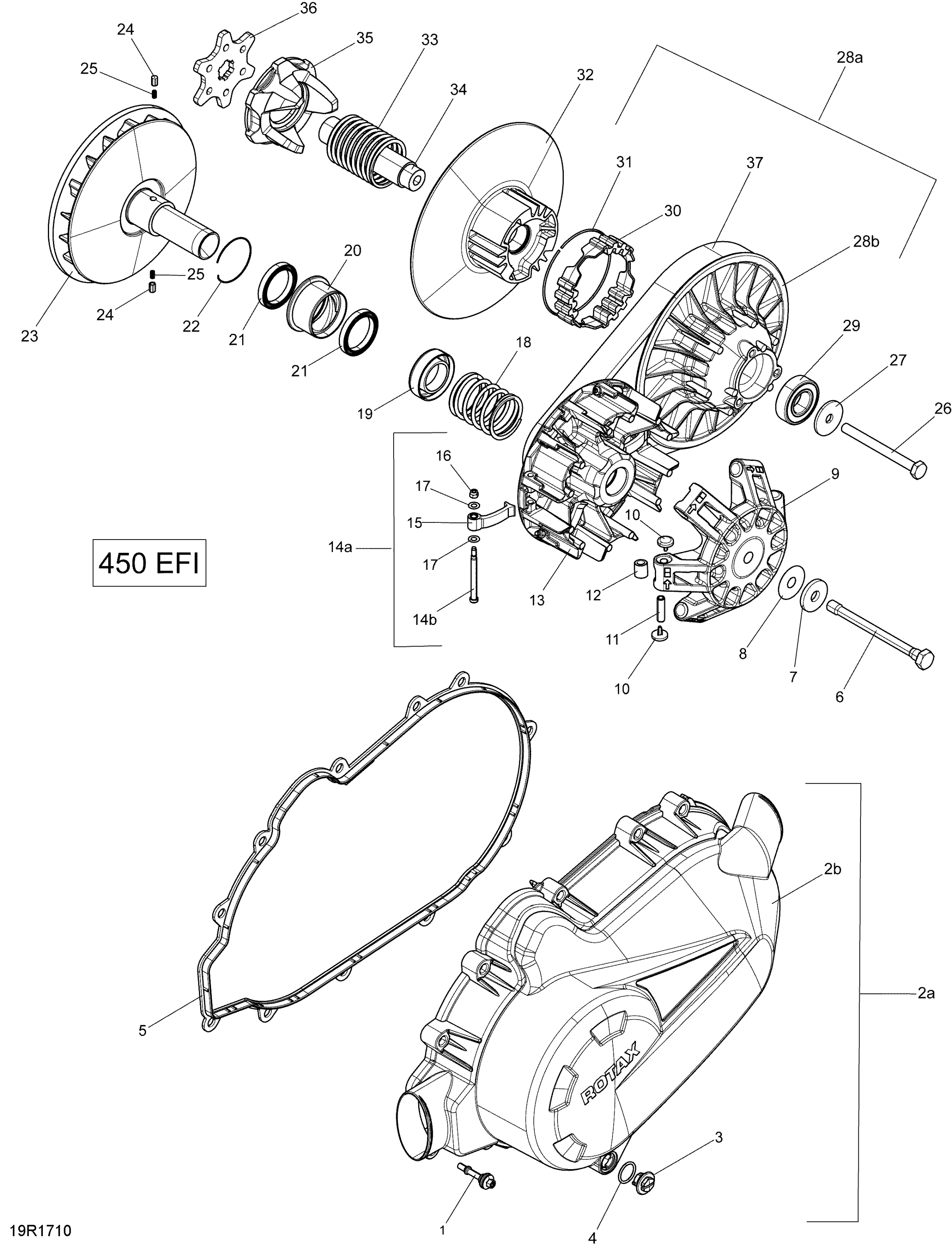 Transmission - 450 EFI