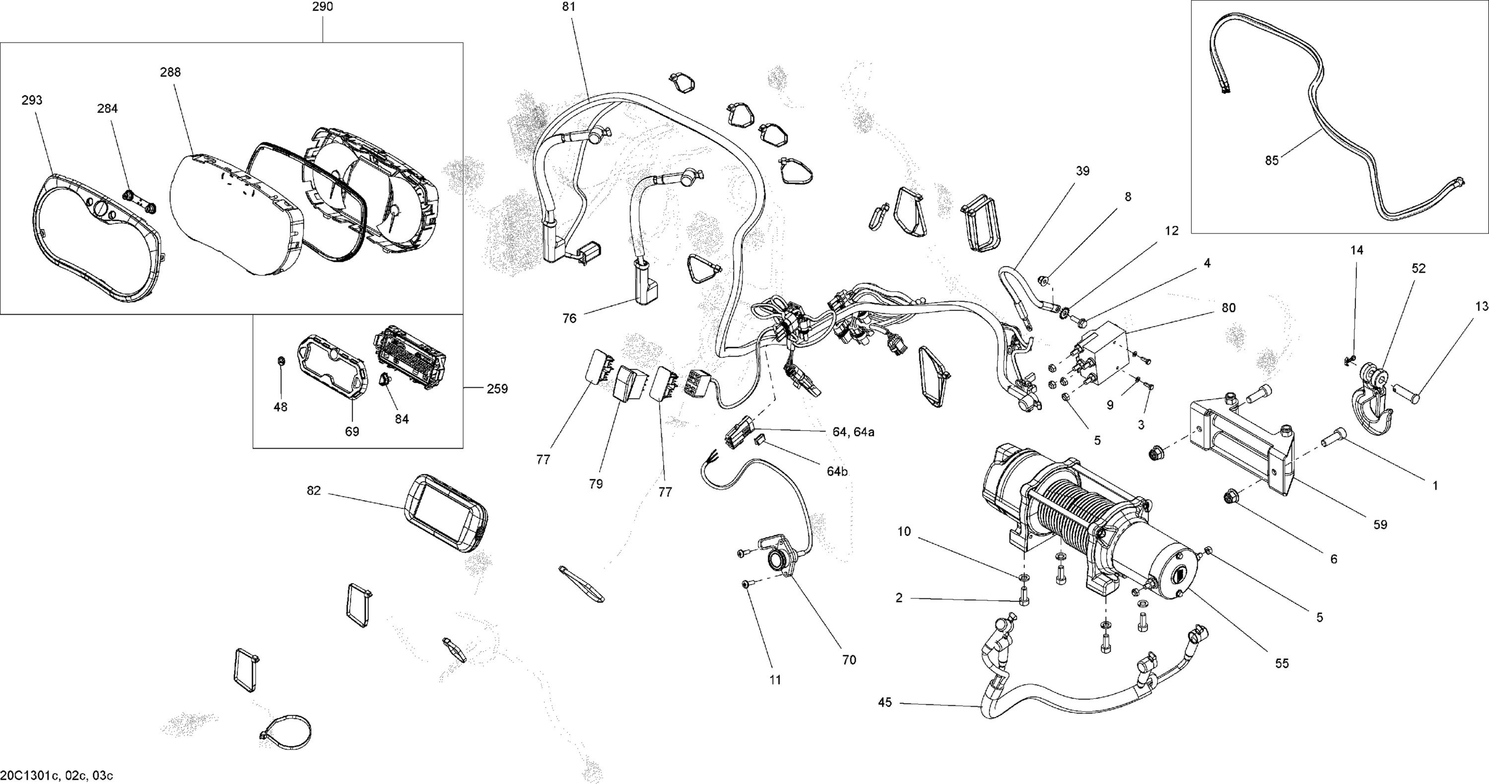 Electrical System STD, X, XT, LTD, DPS