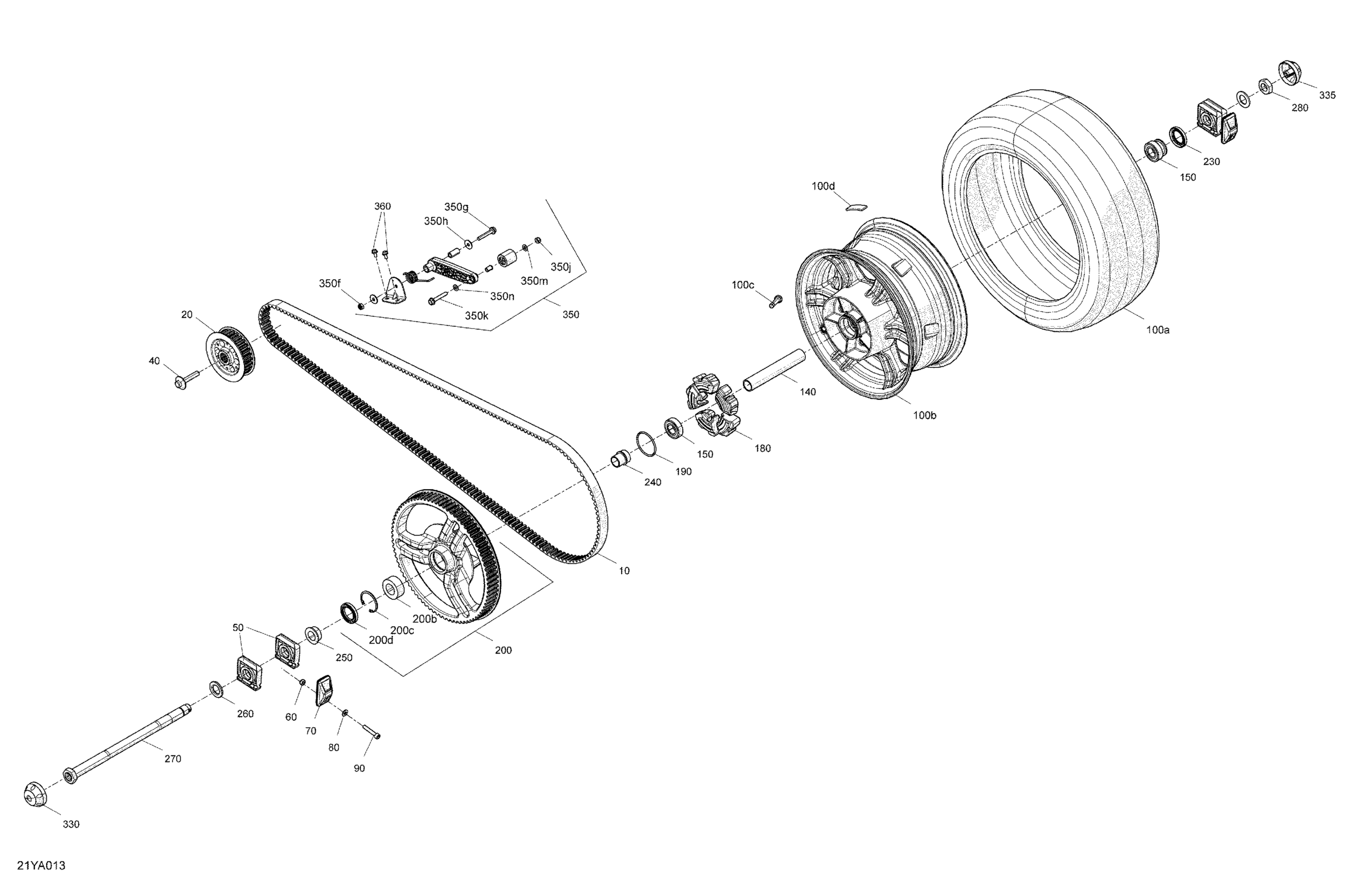 Drive - Rear Common Parts