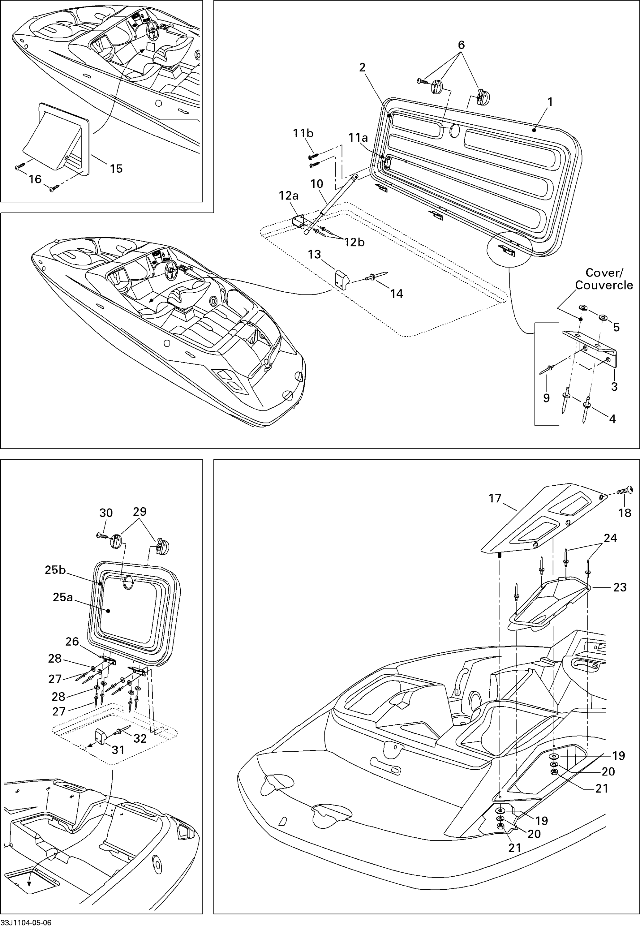 Central Cover And Accessories