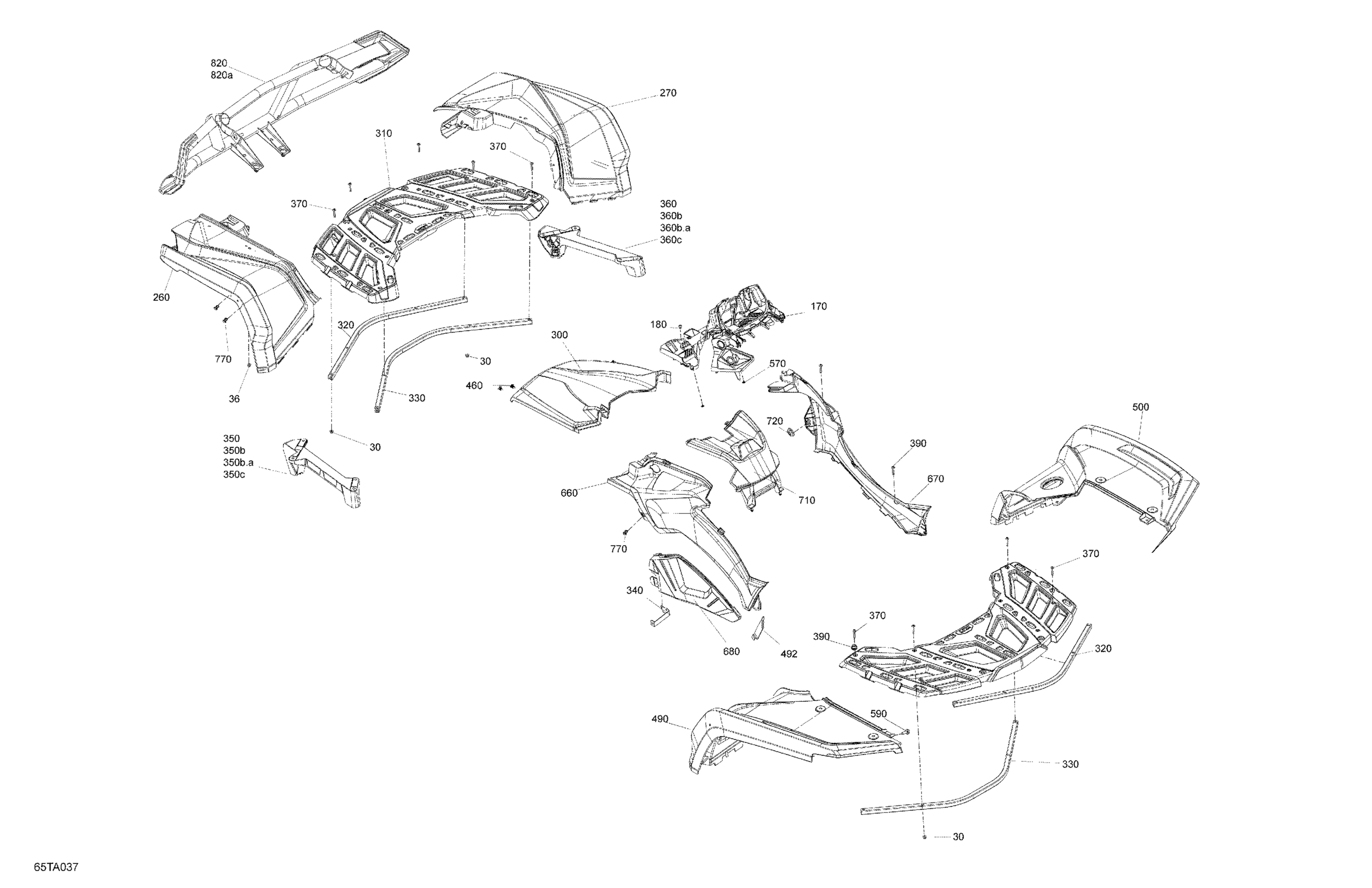 Схема узла: Body - Fender Kit