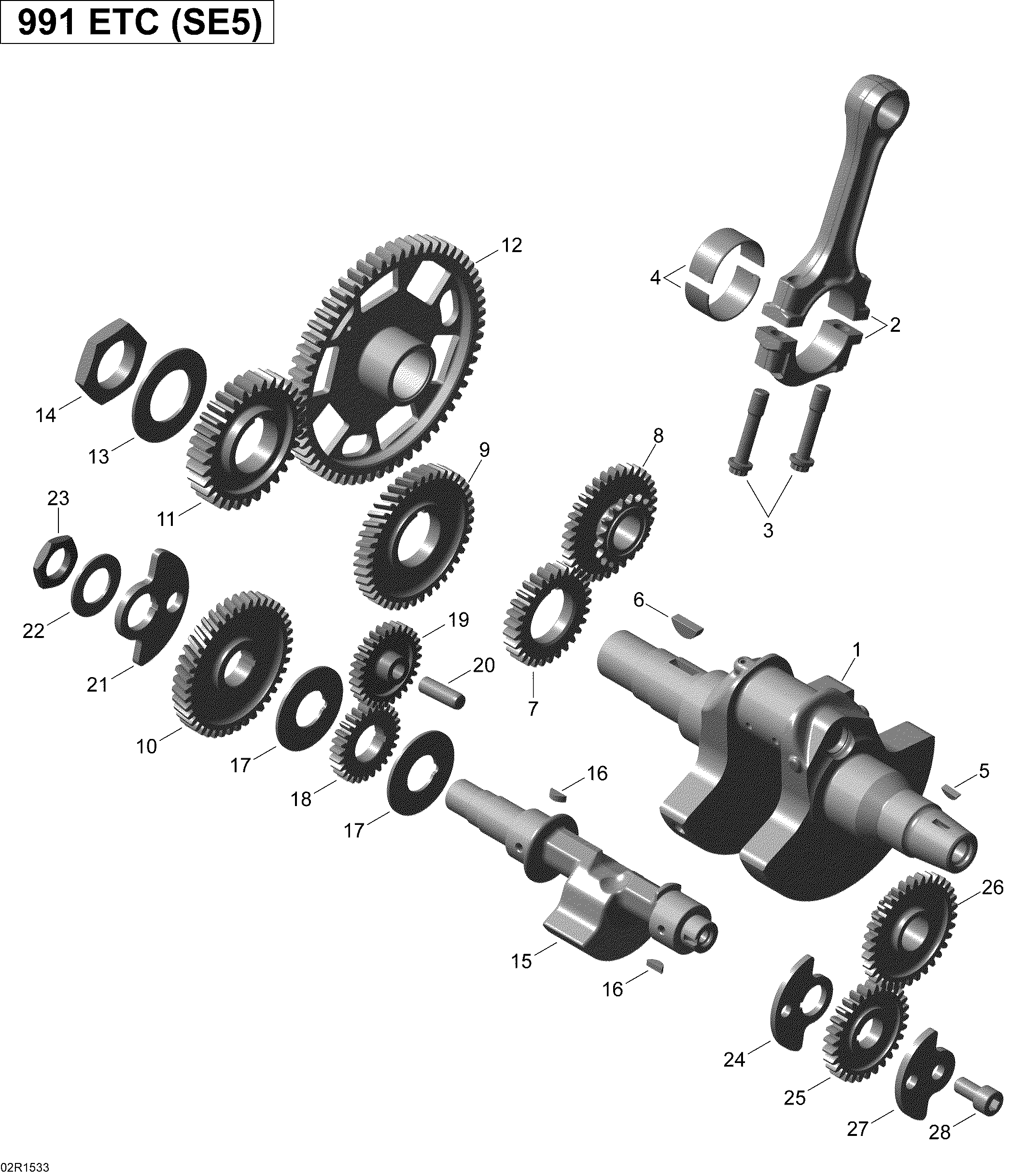 Crankshaft _02R1533