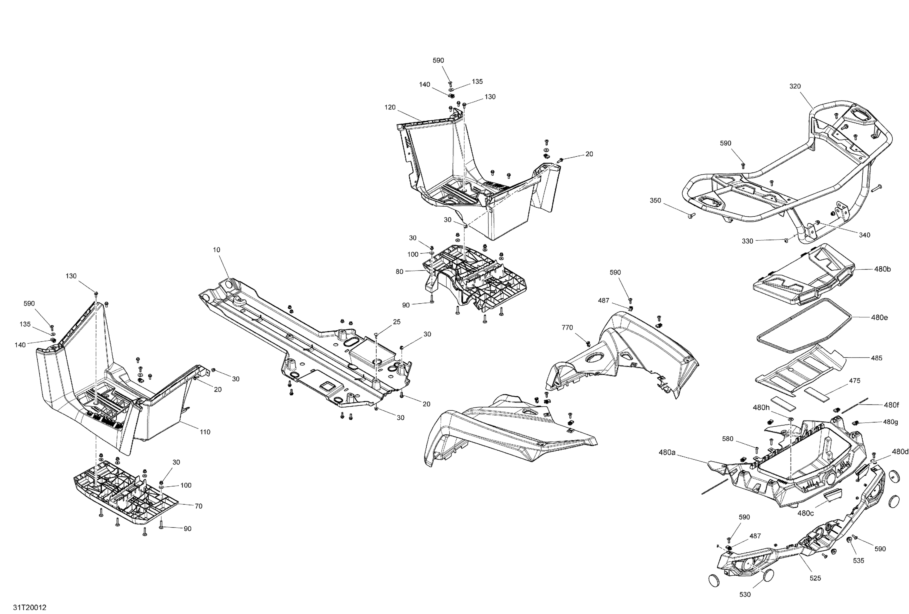 Body - Rear Section - DPS