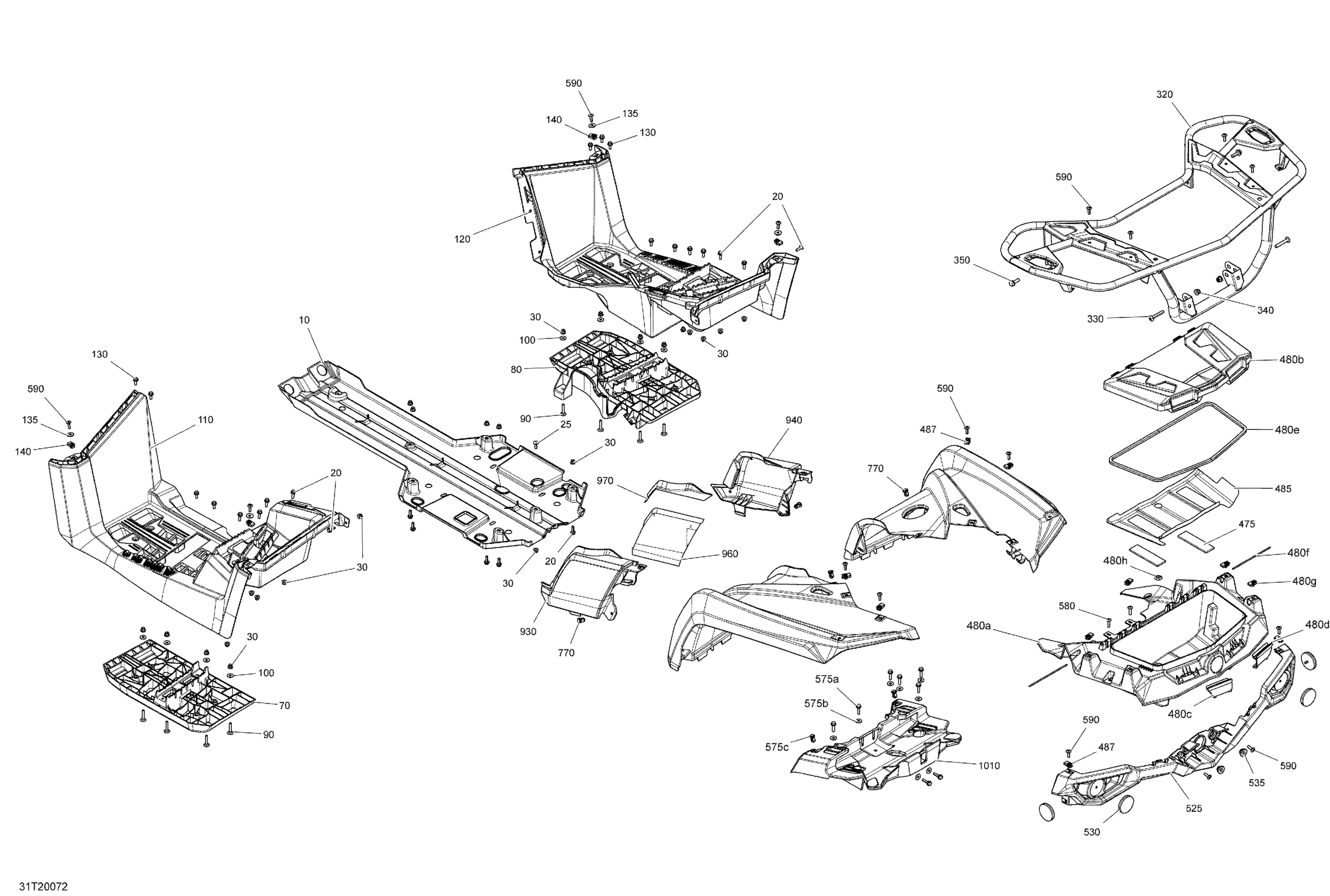 Body - Rear Section - STD - DPS