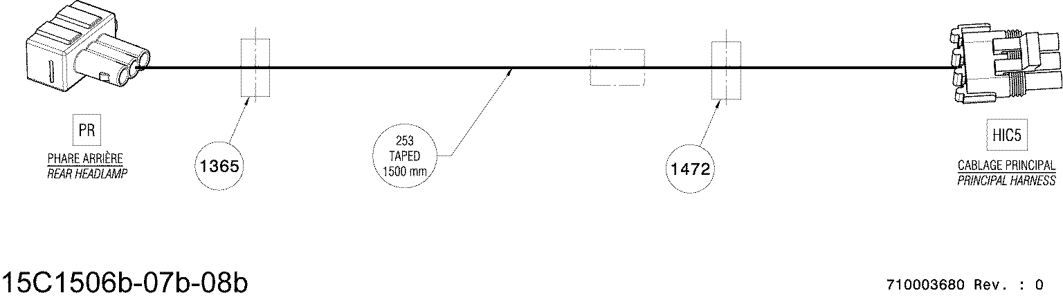 Electrical Harness Rear_15C1508b