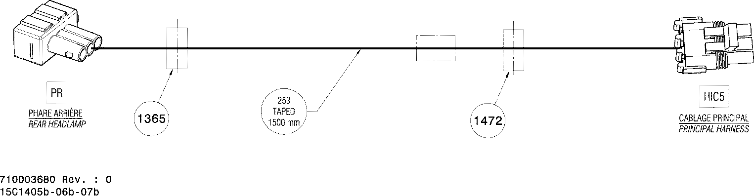 Electrical Harness Rear_15C1405b