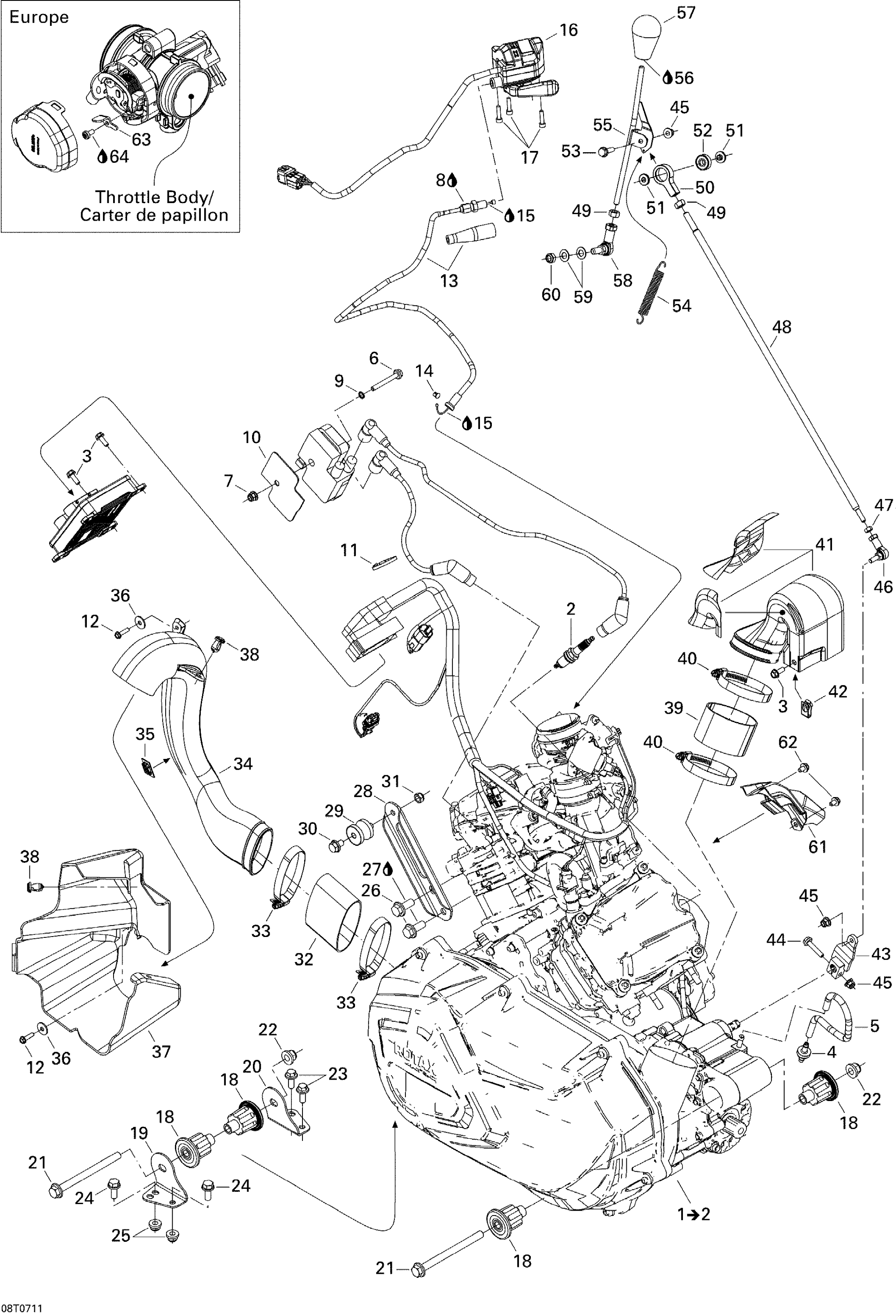 Engine And Engine Support