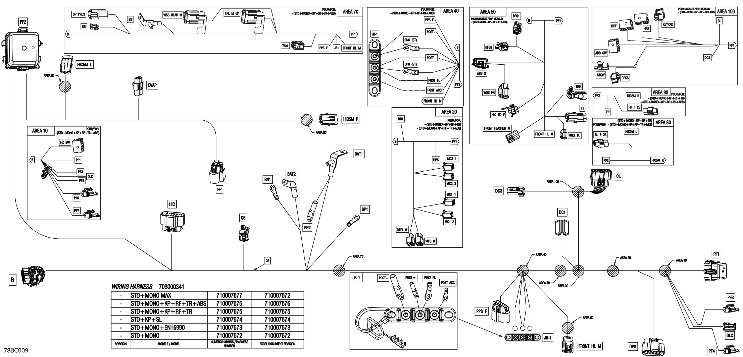 Electric - Main Harness