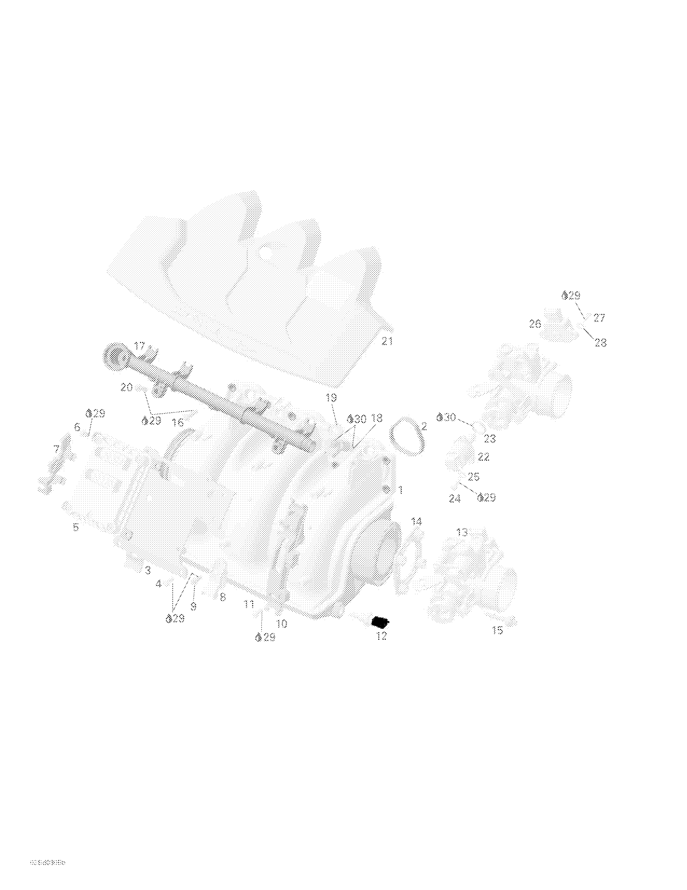 Схема узла: Air Intake Manifold