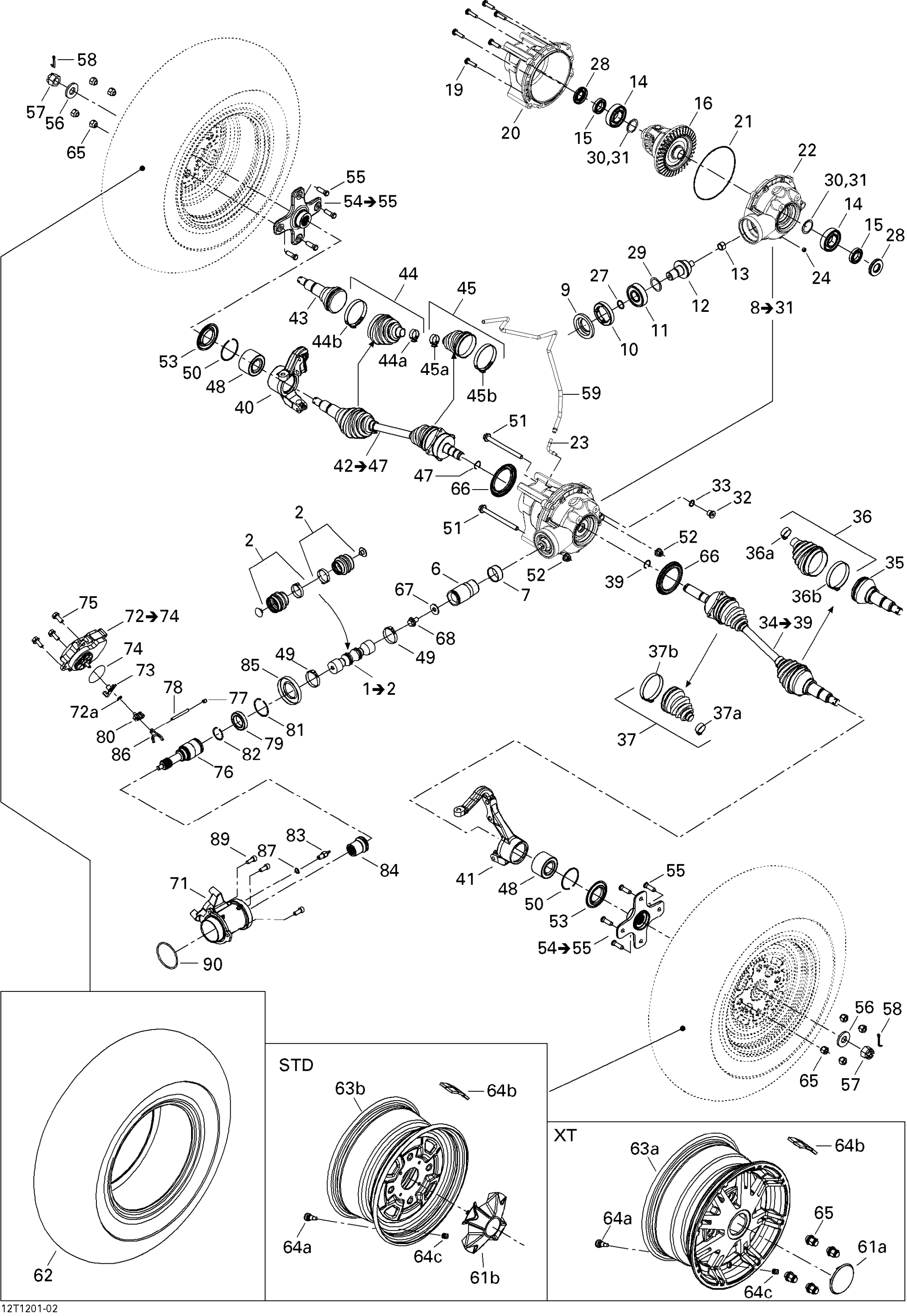 Drive System, Front