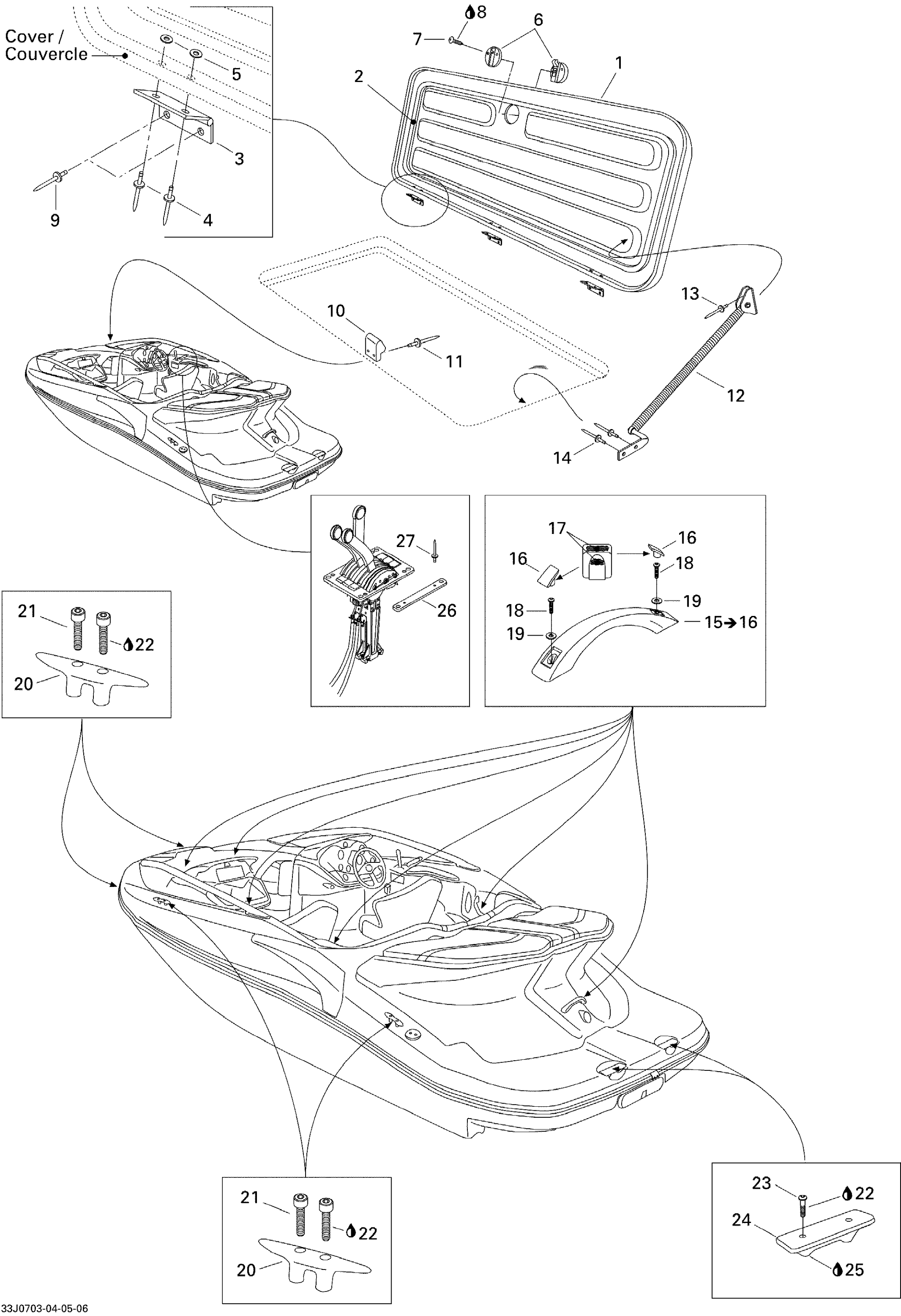 Central Cover And Accessories