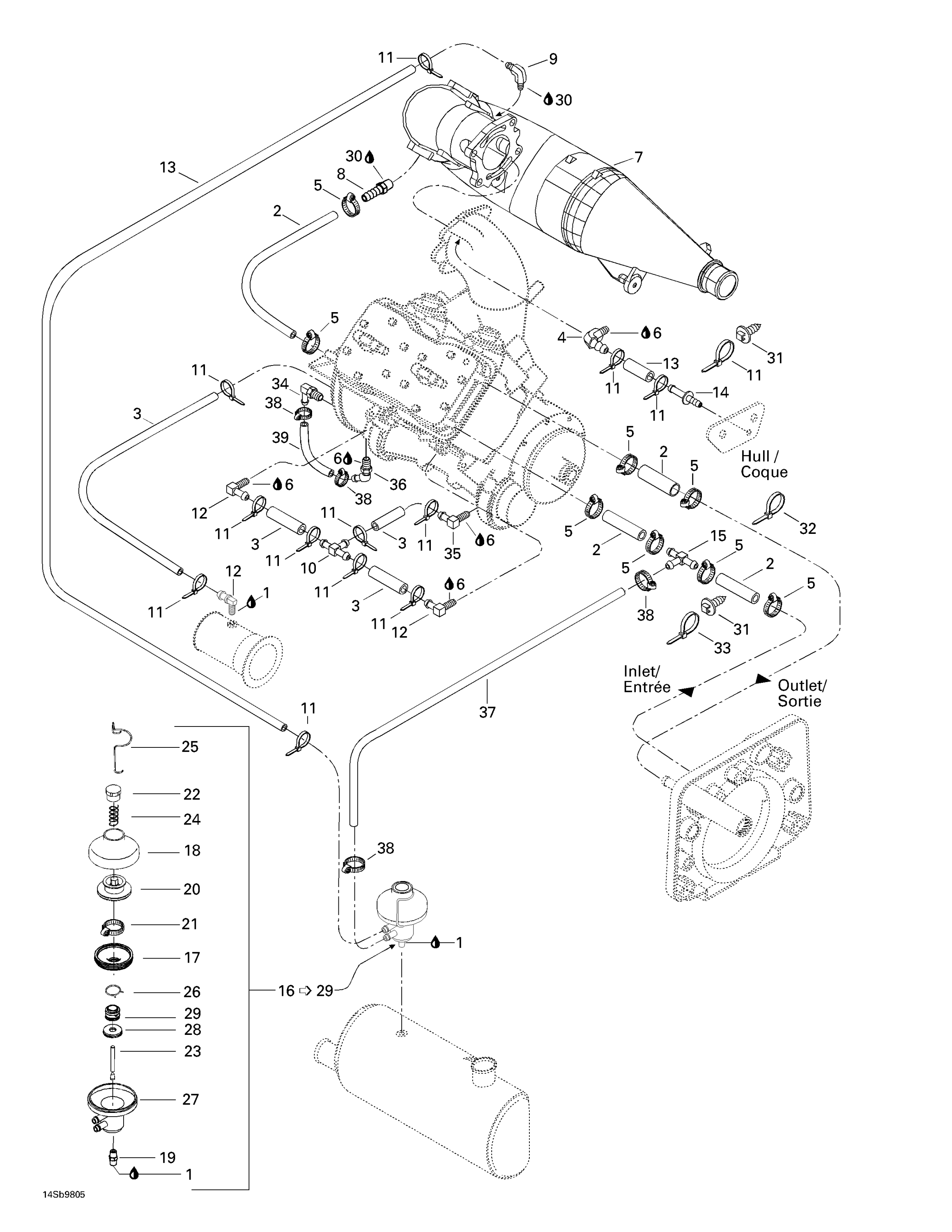 Схема узла: Cooling System