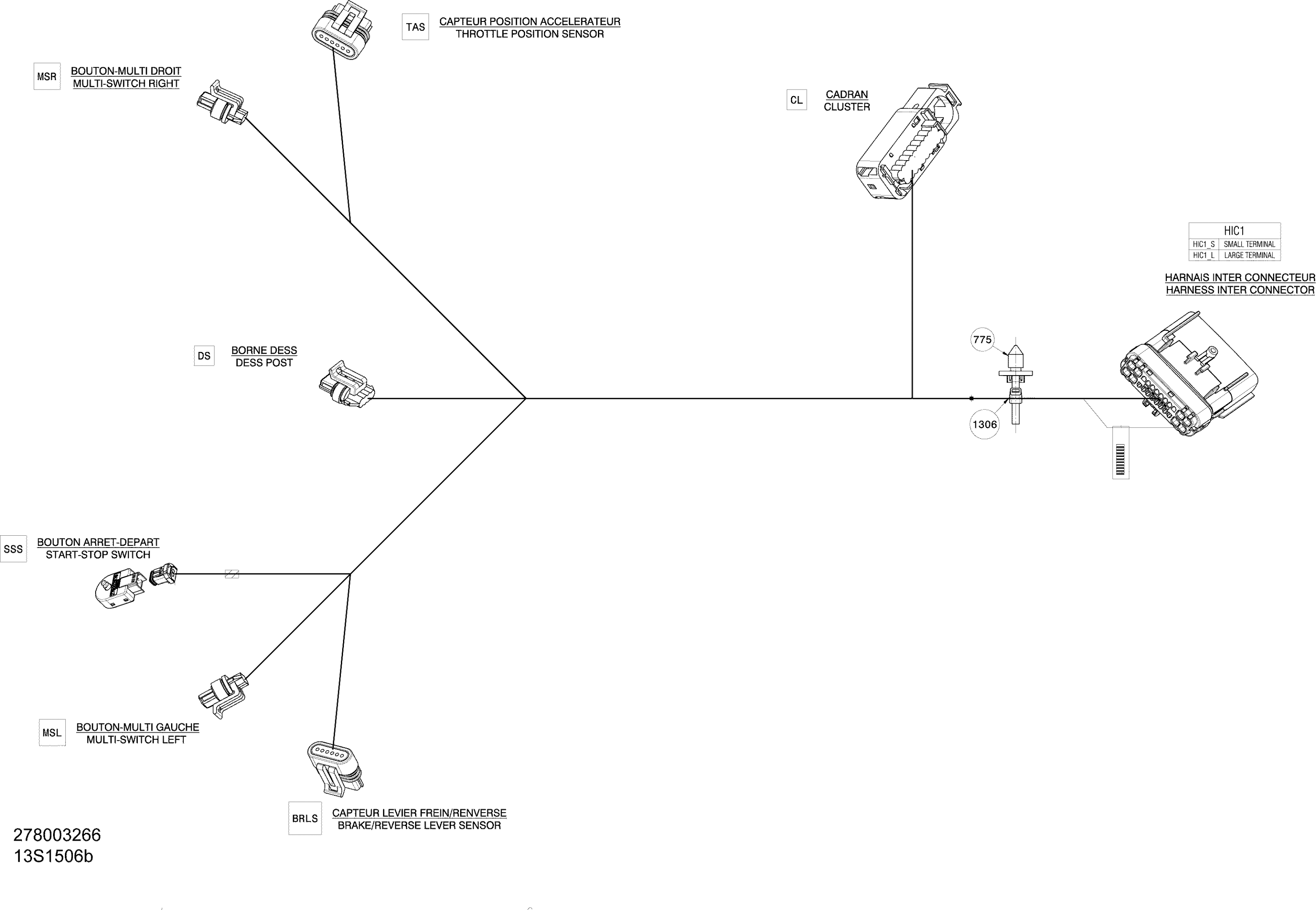 Electrical Harness Steering_13S1506b