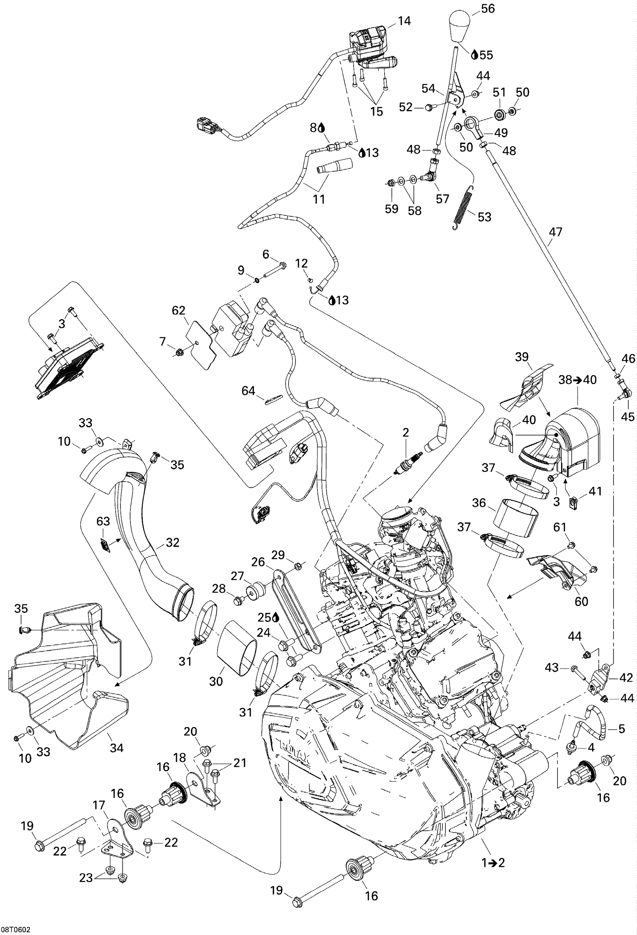 Engine And Engine Support