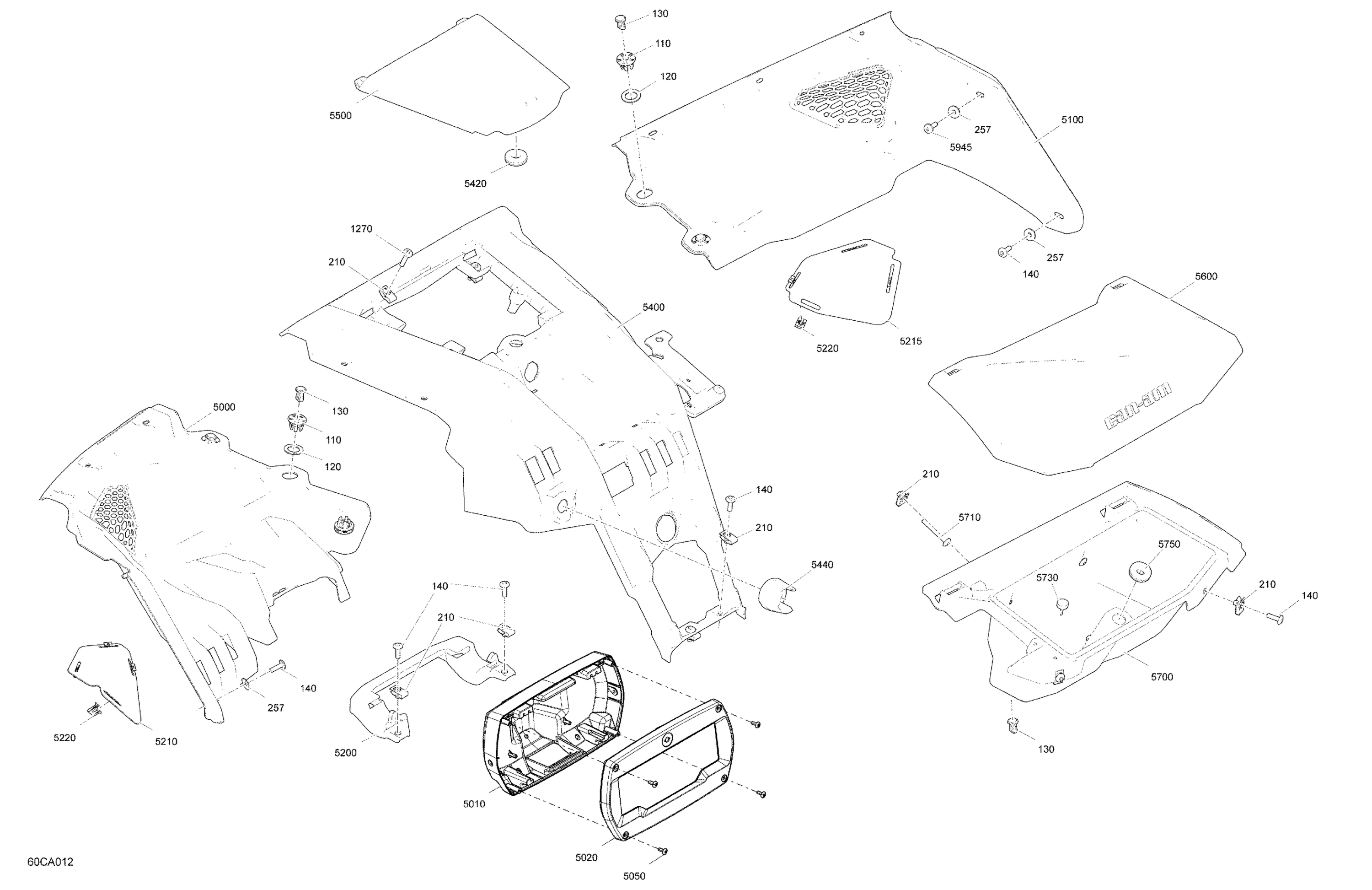 Body - Cab Interior - Dashboard