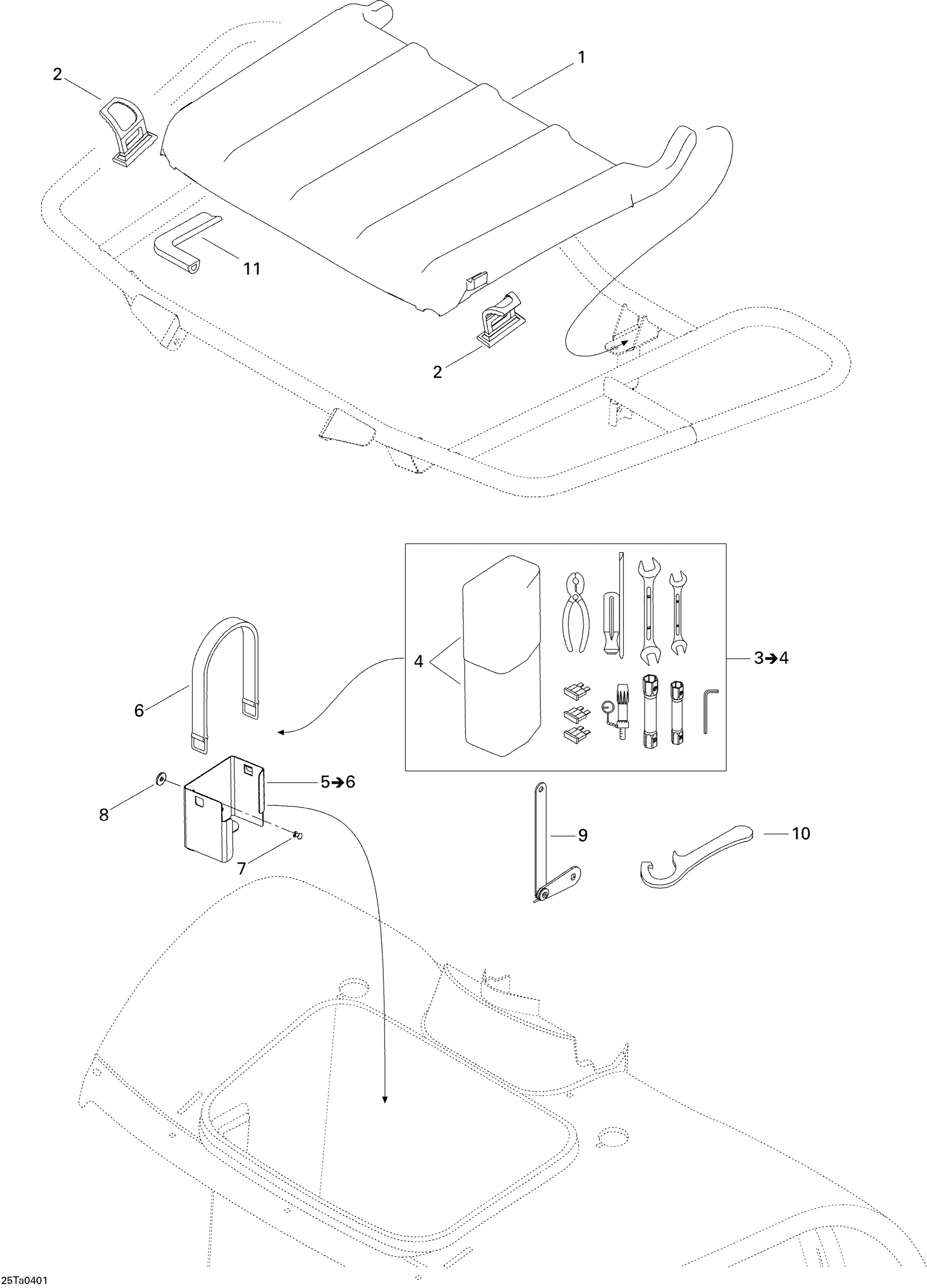 Front Tray