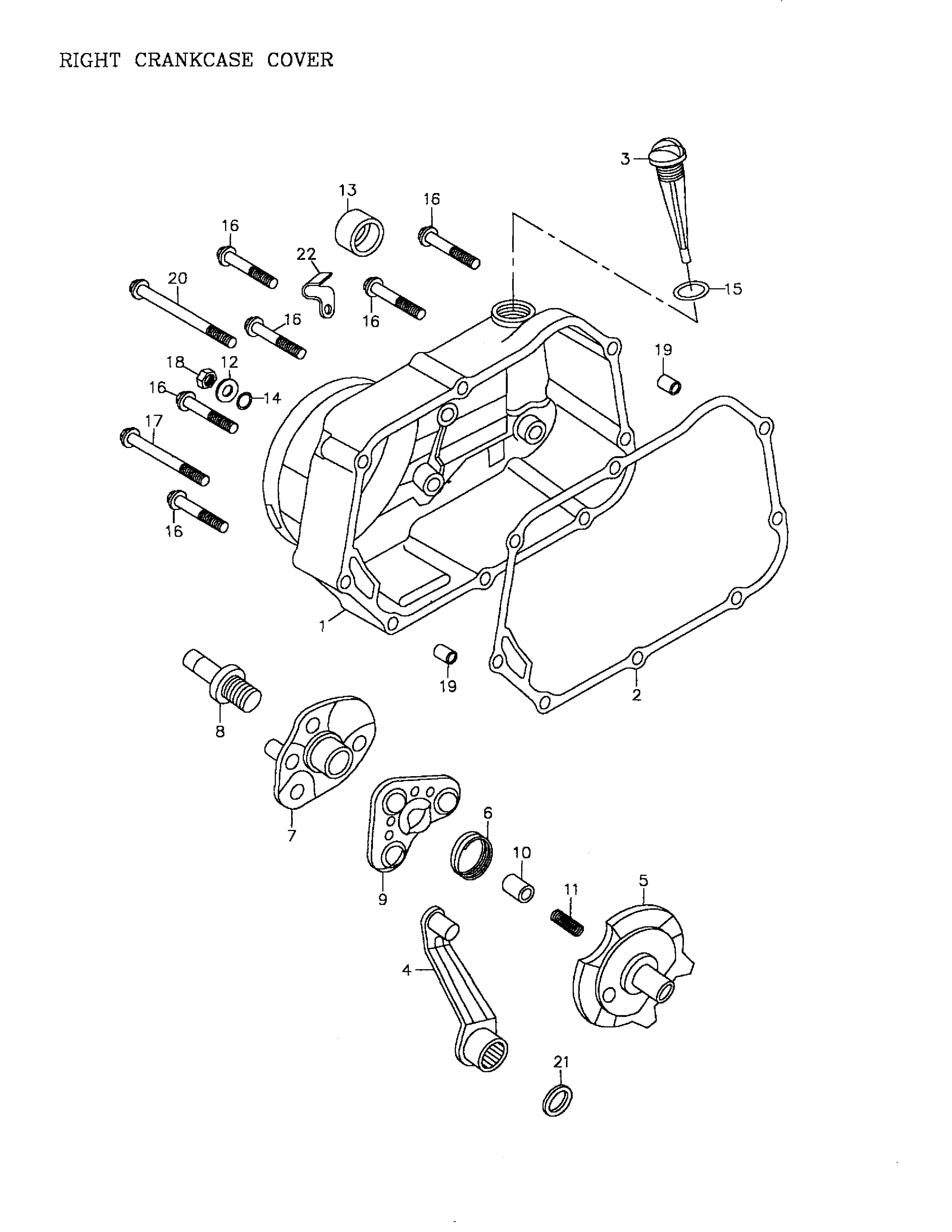 Right Crankcase Cover