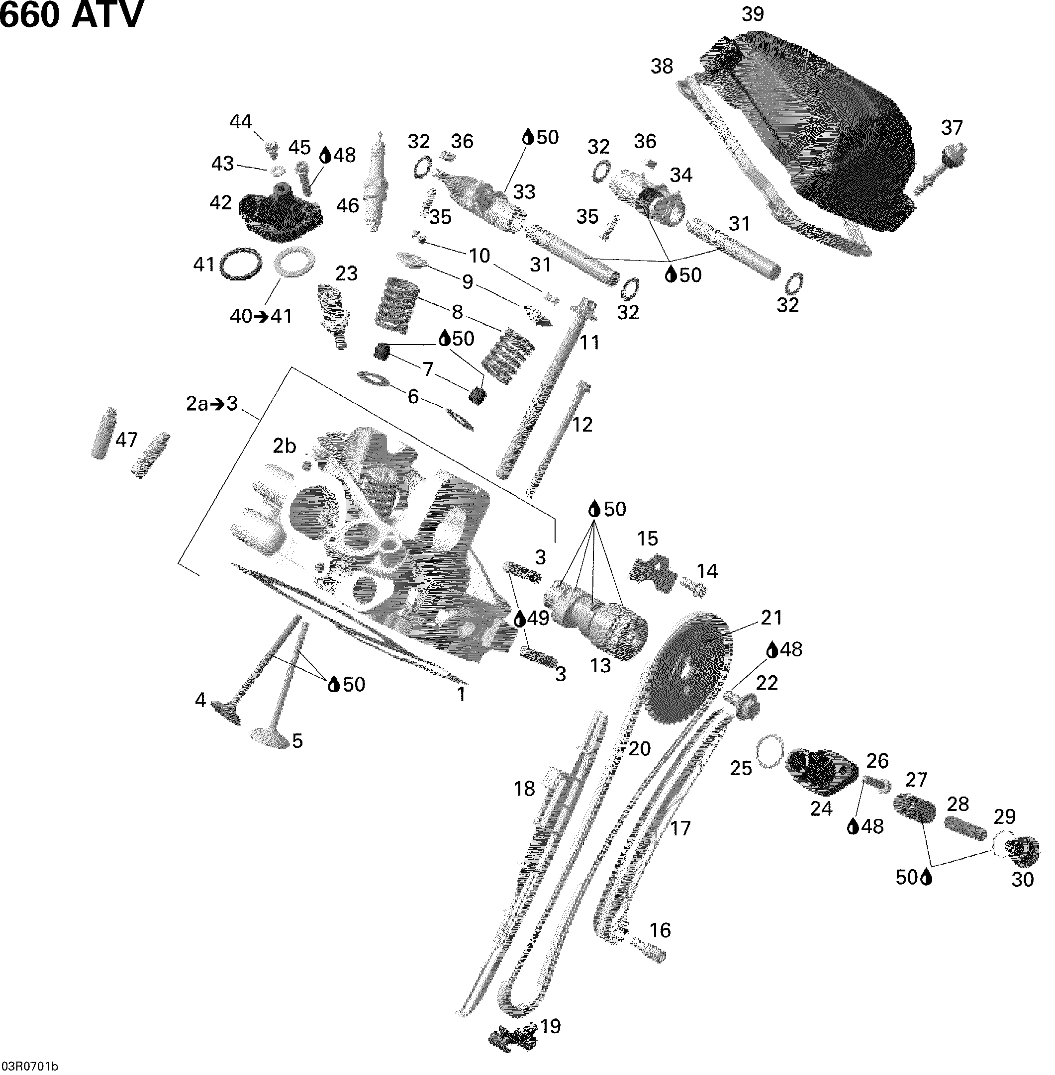 Cylinder Head, Rear