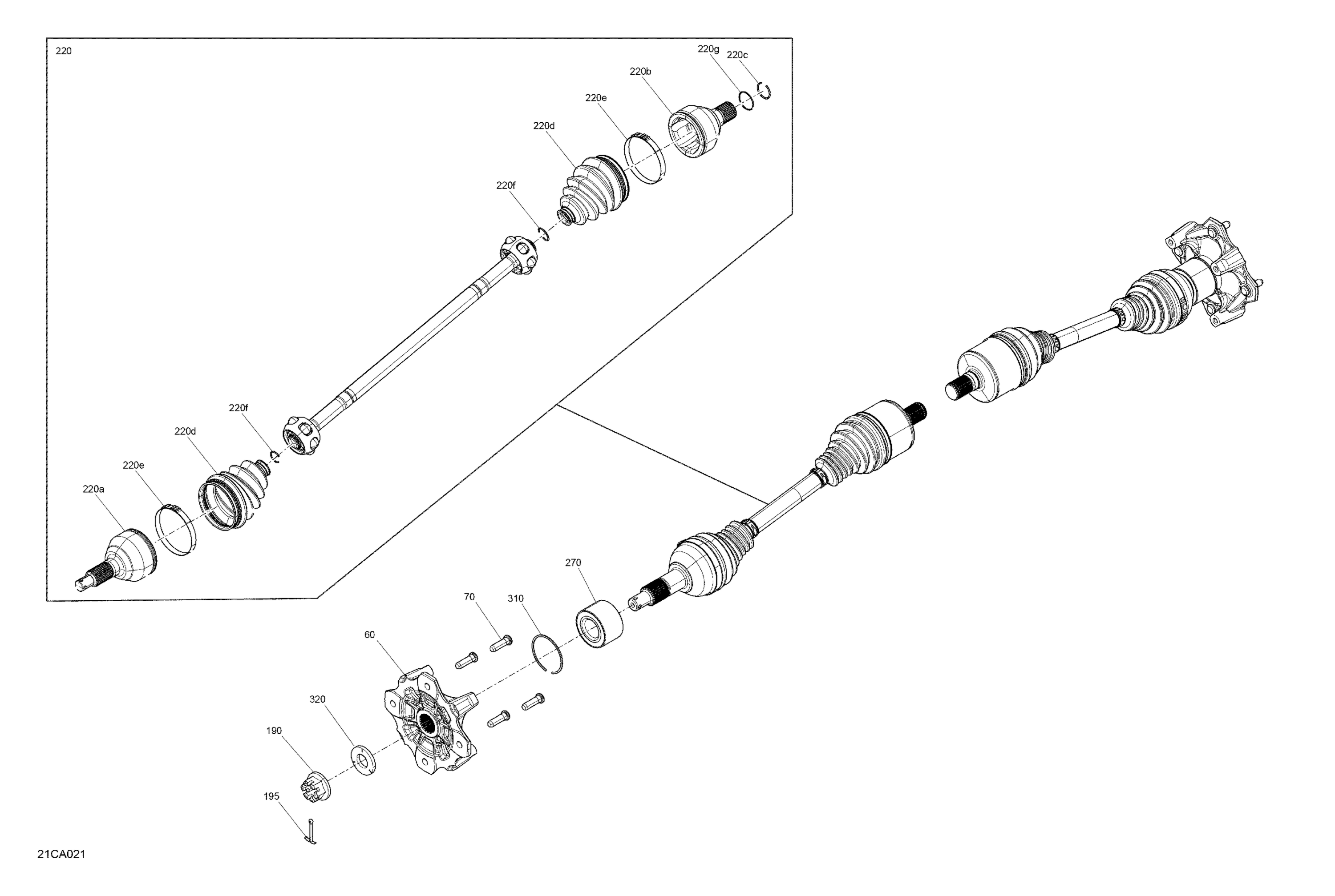 Drive - Rear Section - Common Parts