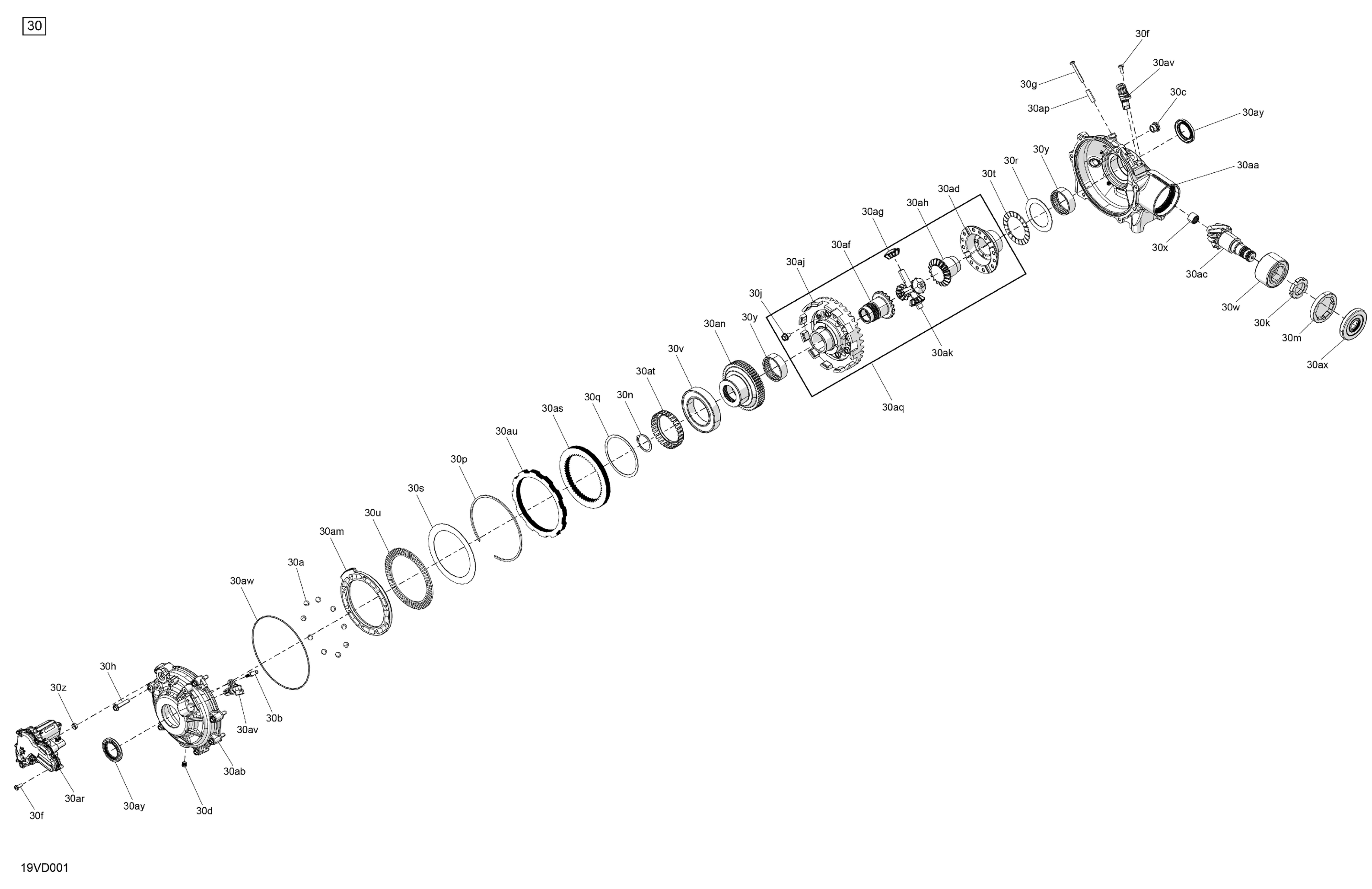 Drive - Front - Differential Parts