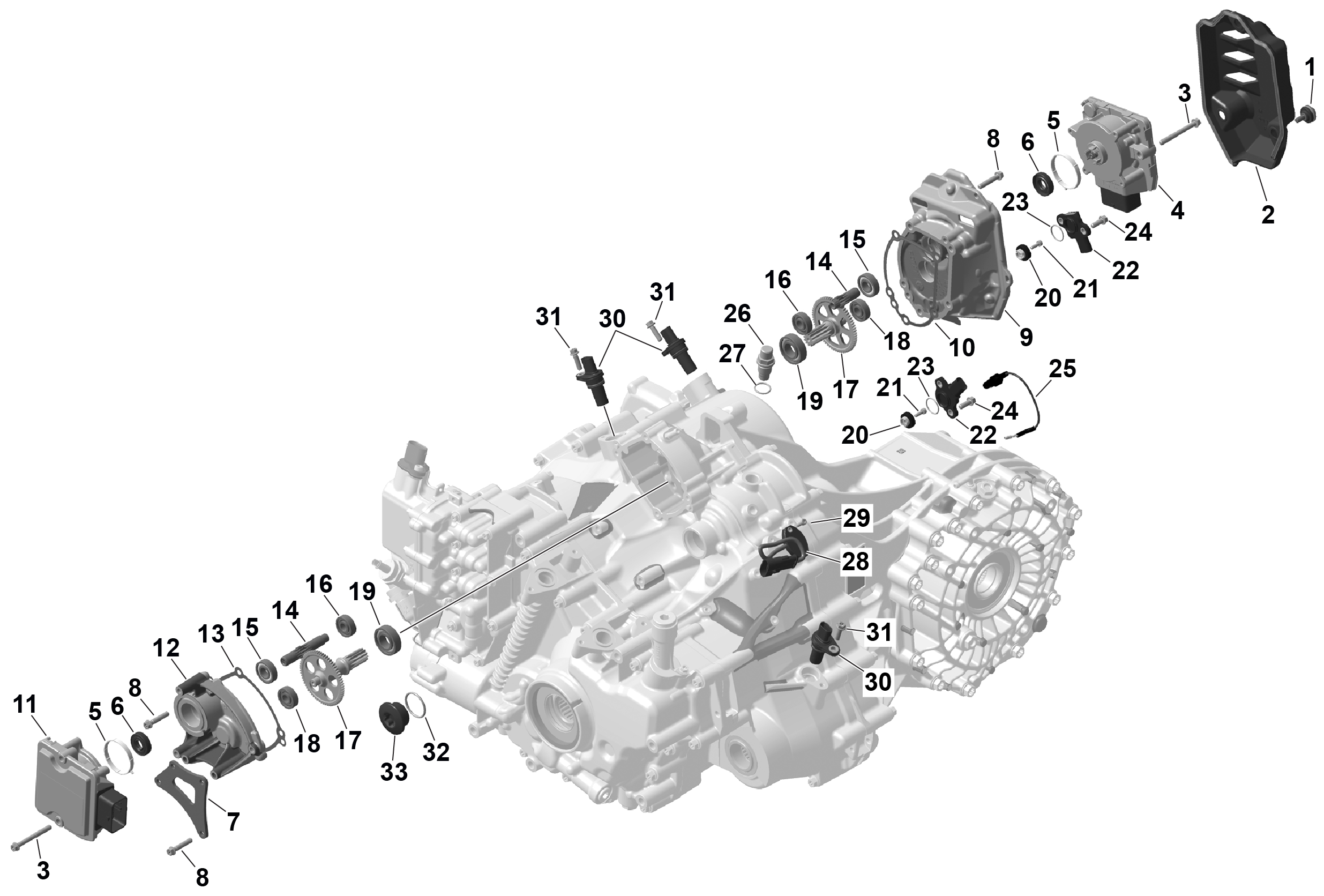 ROTAX - GearBox Servo Motors