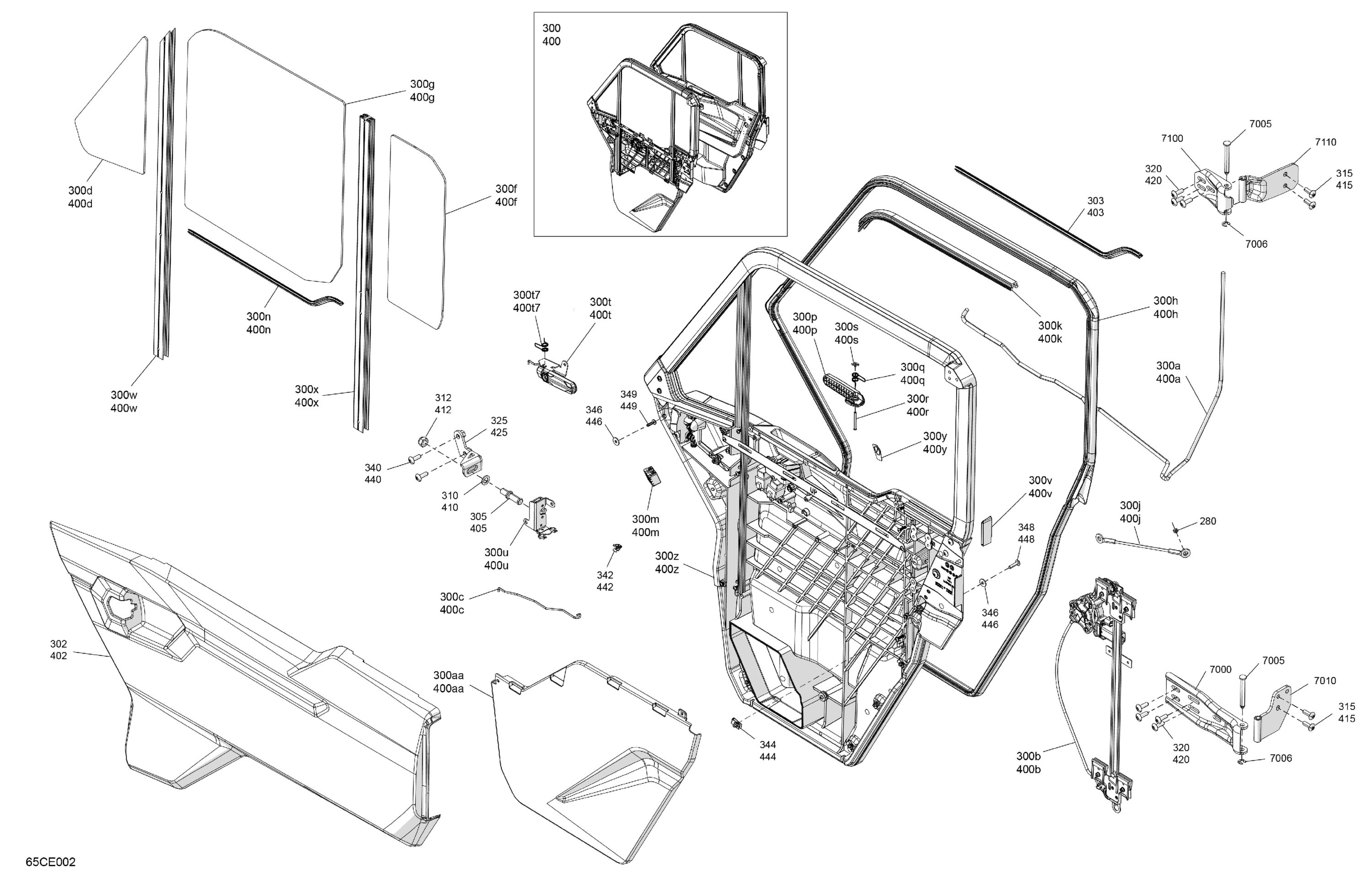 Enclosure Cab - Doors