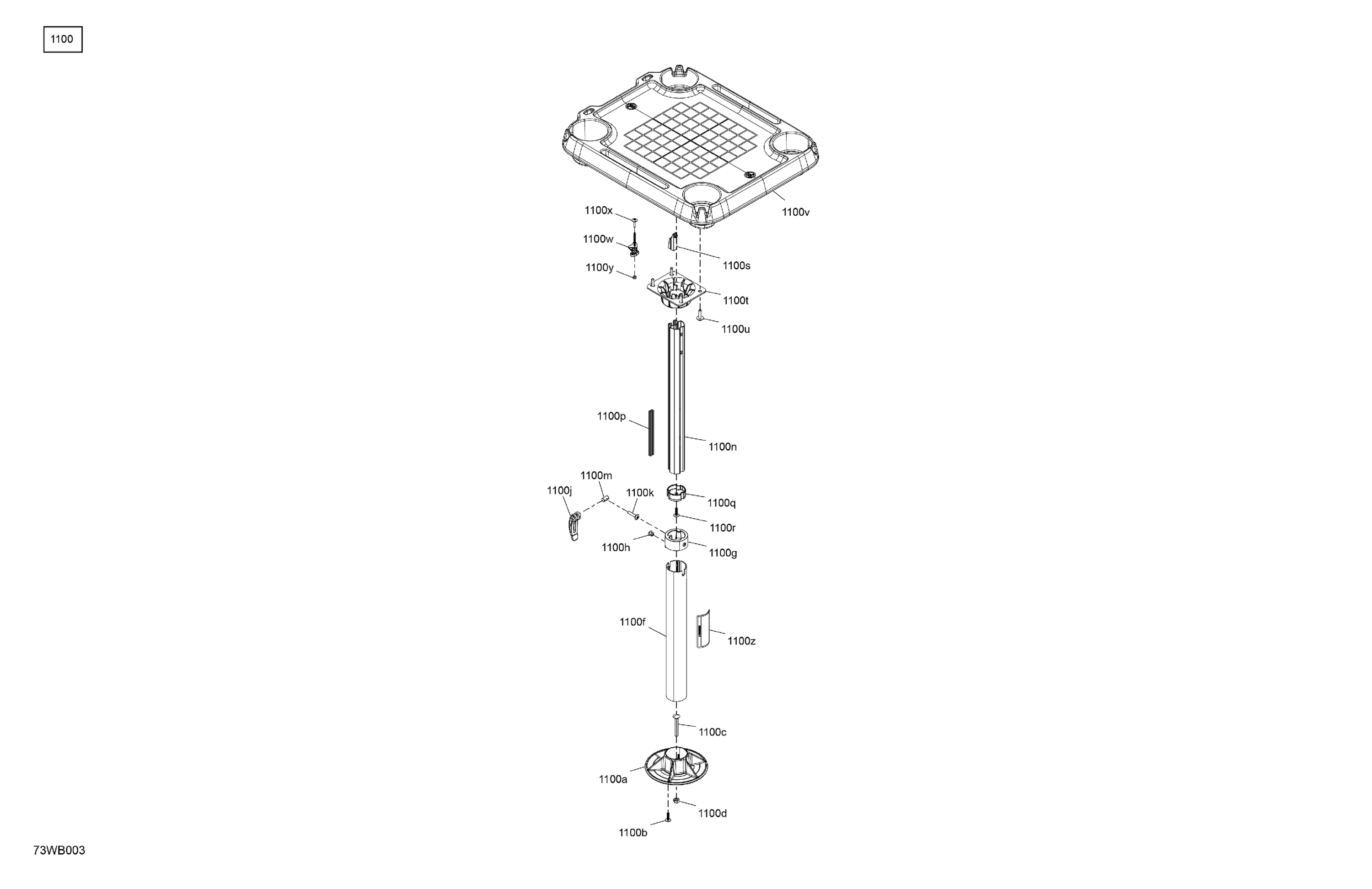 FURNITURE - Adjustable Table