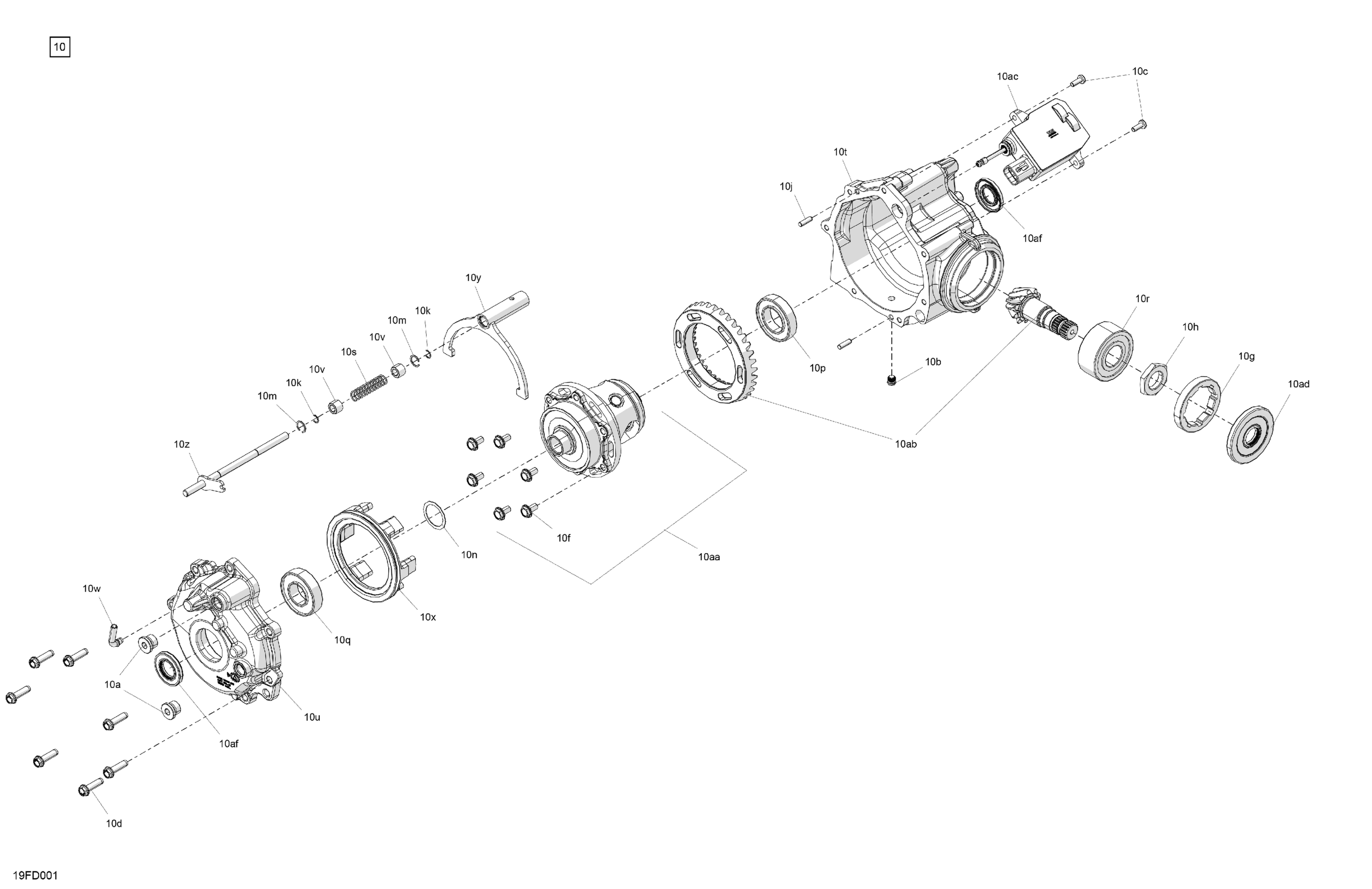 Drive - Front - Differential Parts