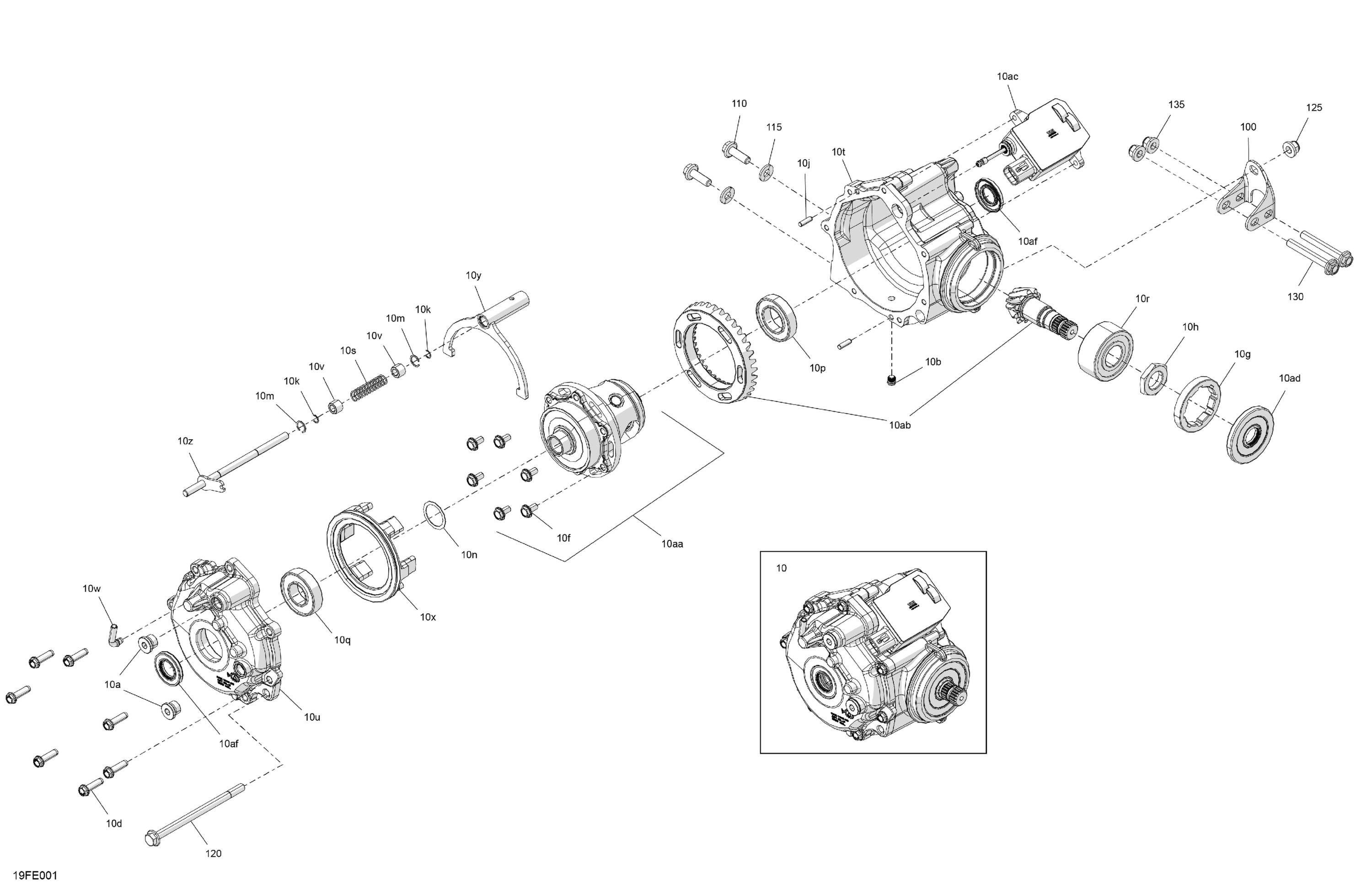 Drive - Front - Differential Parts