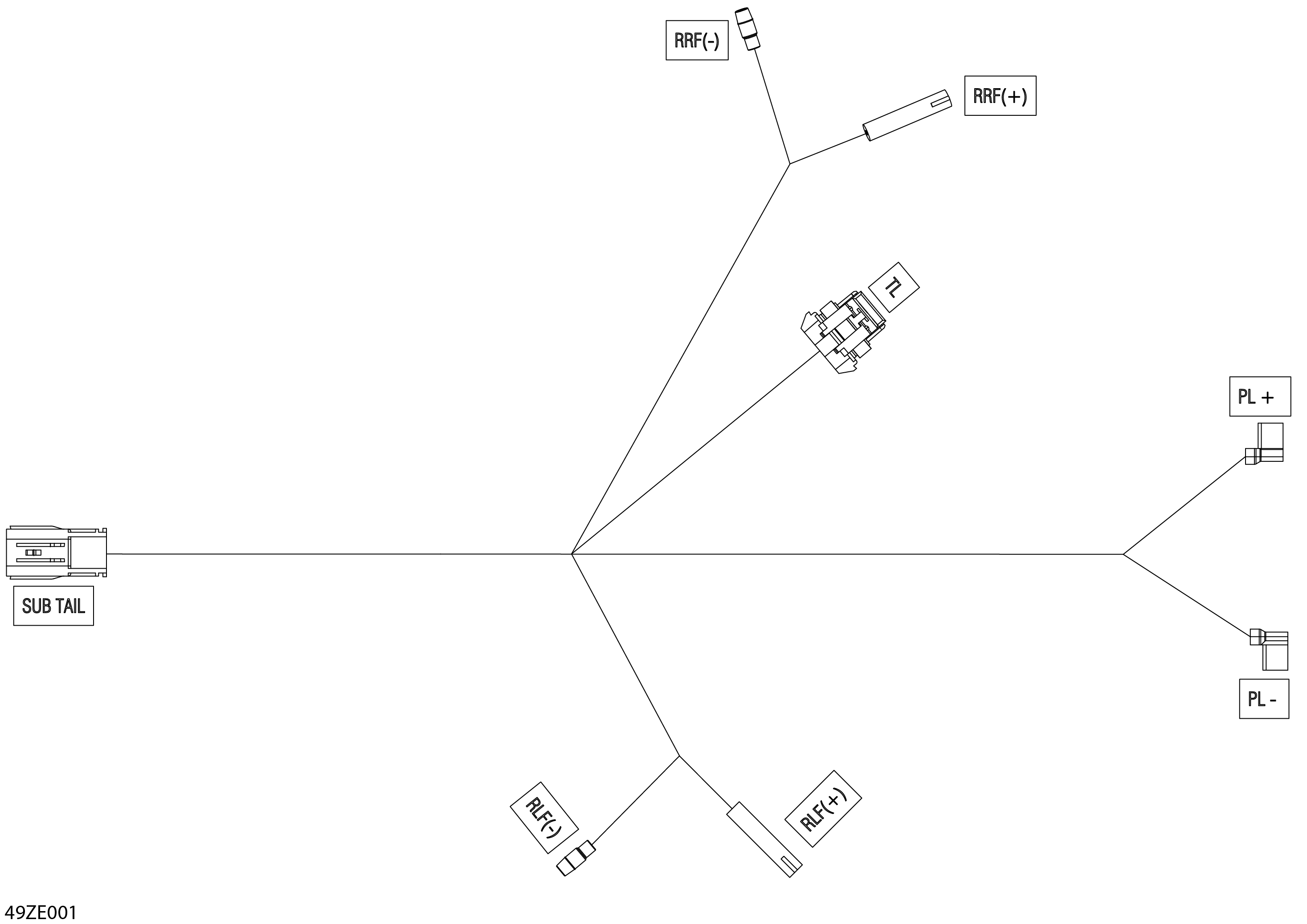 Electric - Tail Wiring Harness