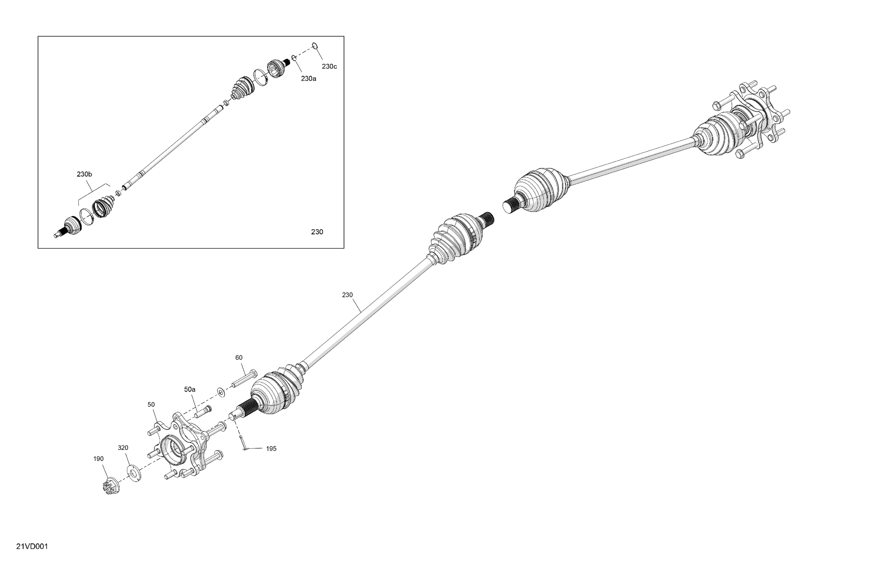 Drive - Rear - Common Parts