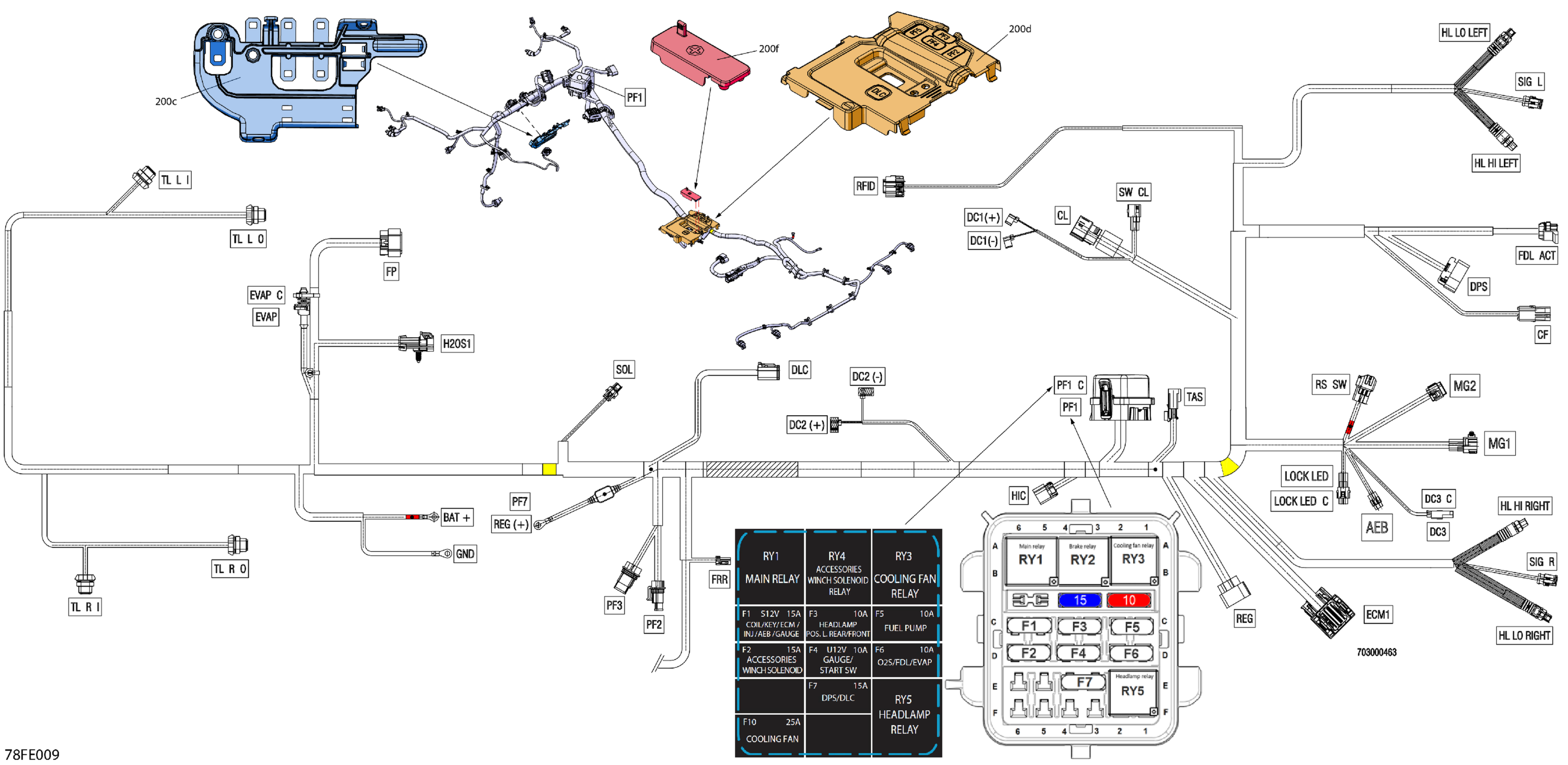 Electric - Main Harness