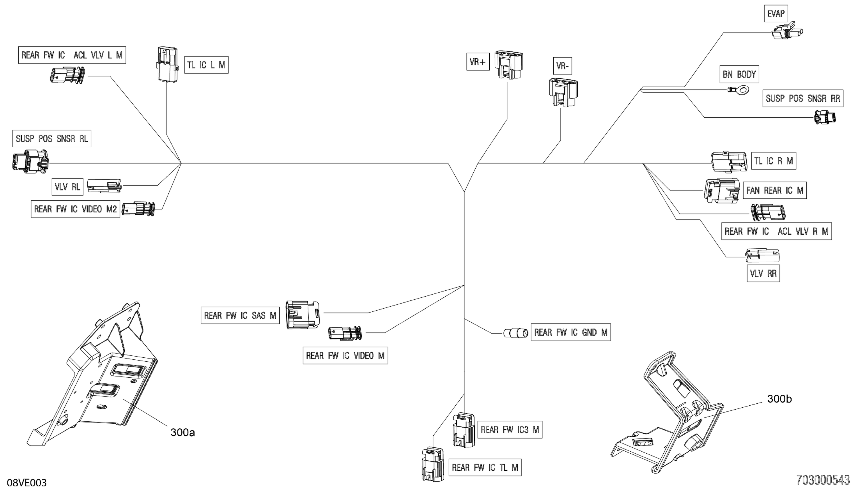 Electric - Junction Wiring Harness