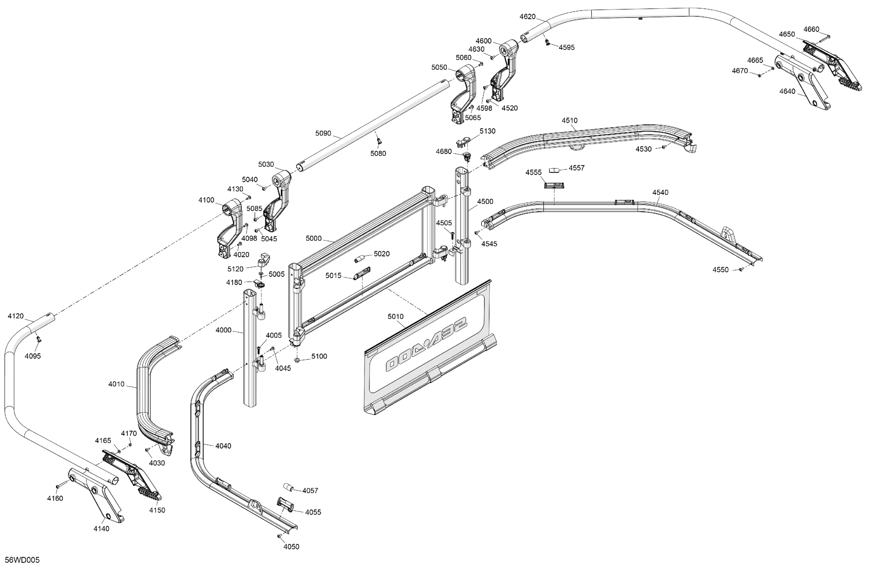 GUARD RAILS - Front